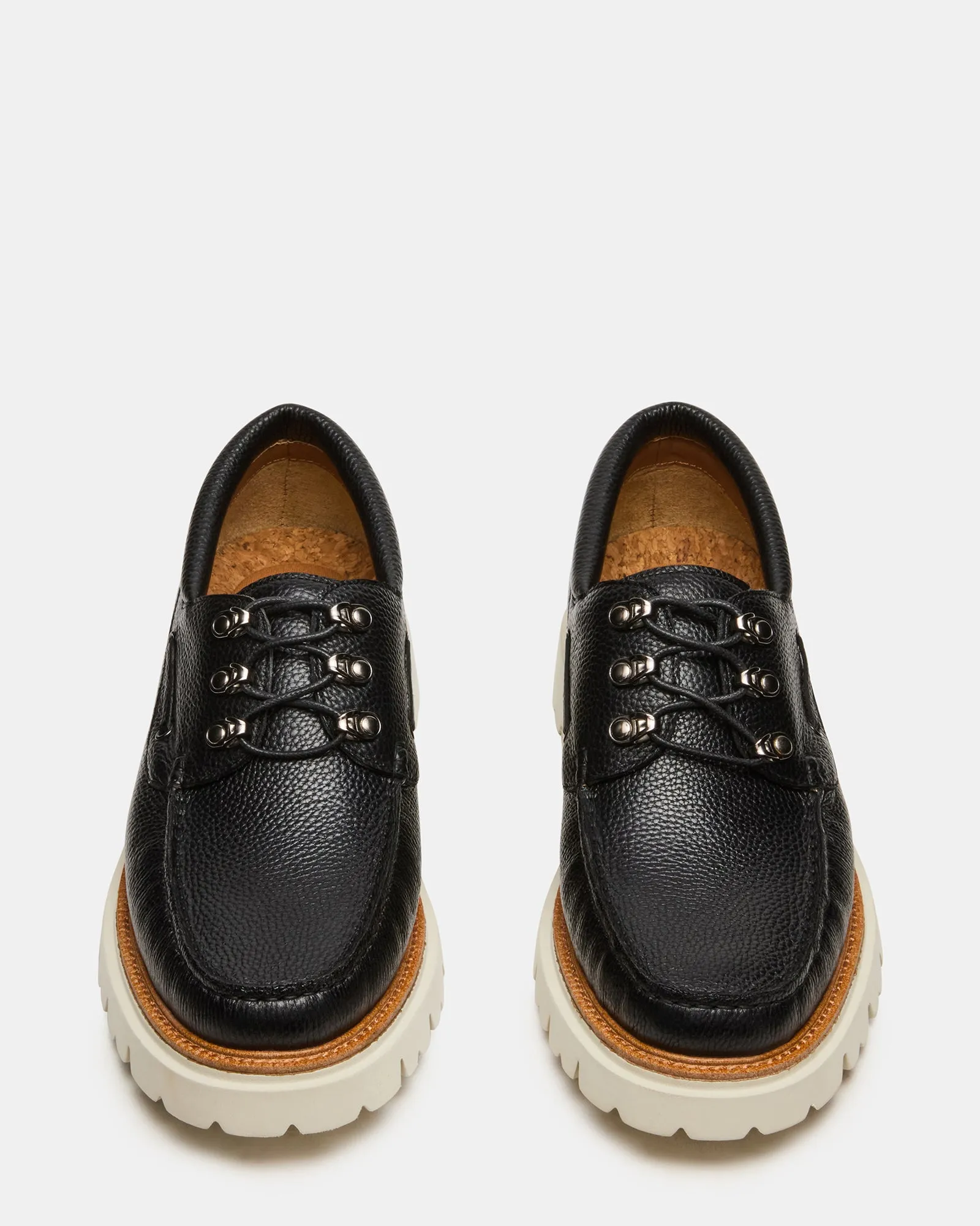 VICTOR BLACK LEATHER sold by Steve Madden product image thumbnail 4