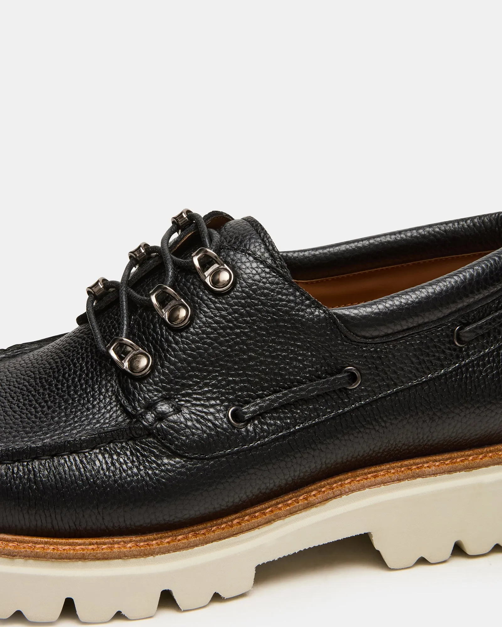 VICTOR BLACK LEATHER sold by Steve Madden product image thumbnail 3