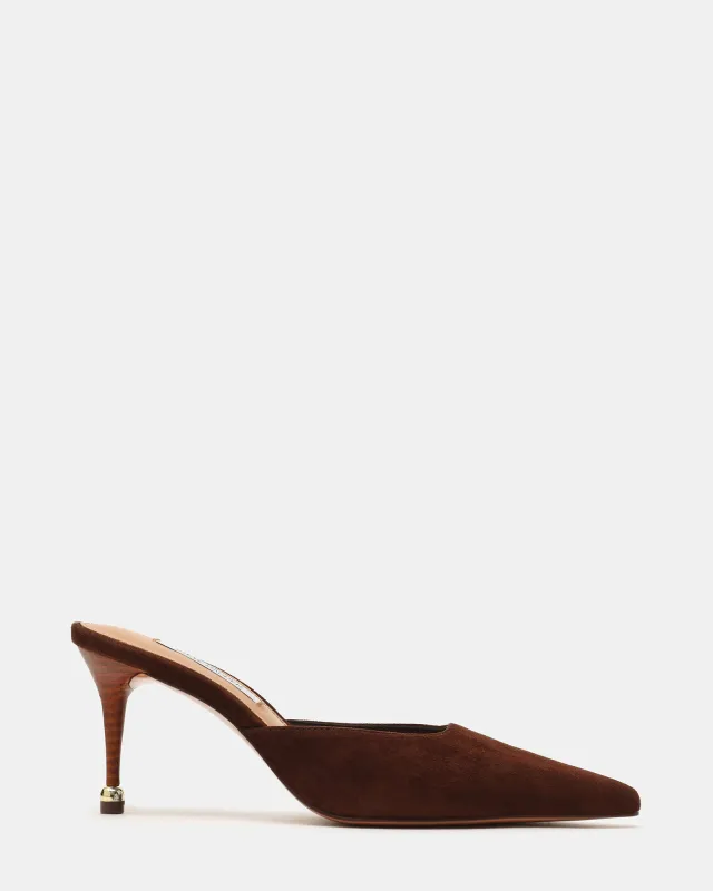 ADELINE BROWN SUEDE sold by Steve Madden