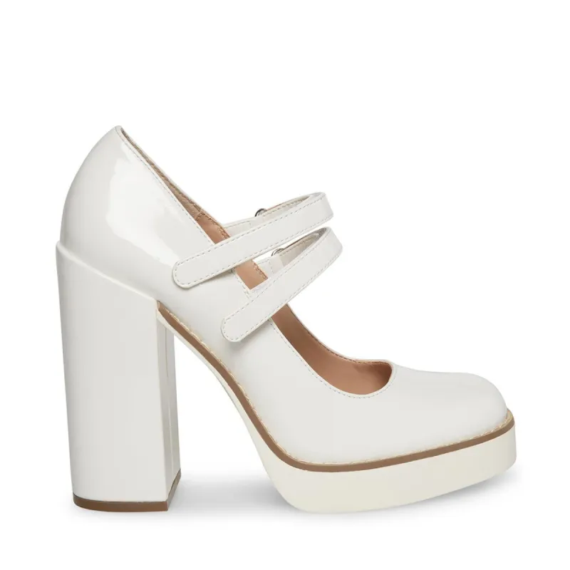 TWICE WHITE PATENT - SM REBOOTED sold by Steve Madden