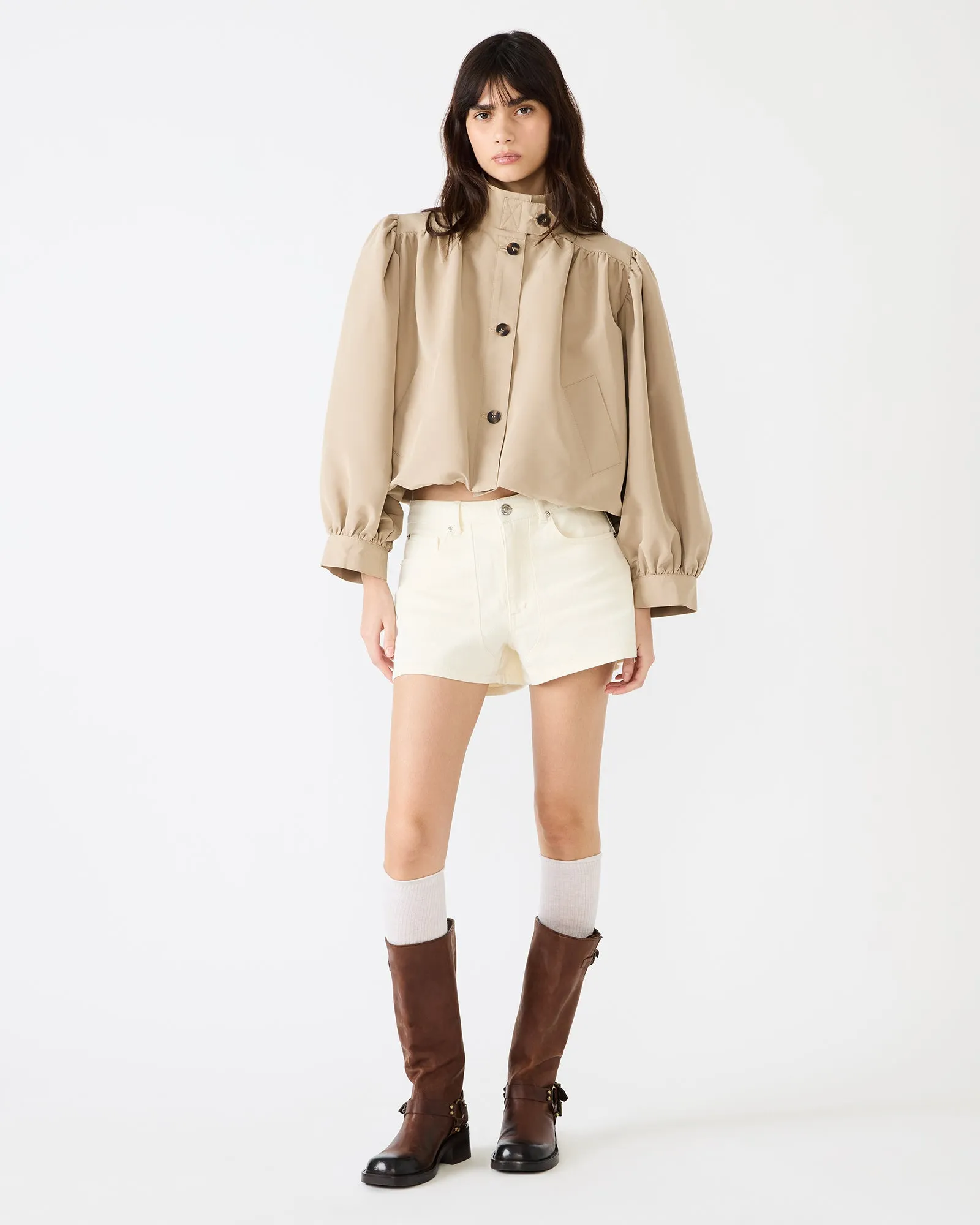 DEEDEE JACKET TAN sold by Steve Madden
