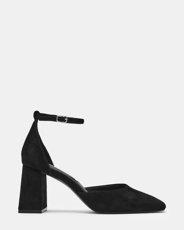 HARTLYN BLACK SUEDE sold by Steve Madden