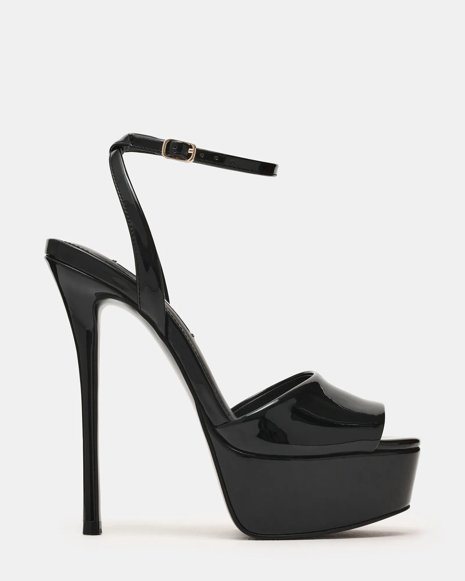 JEZZICA BLACK PATENT sold by Steve Madden