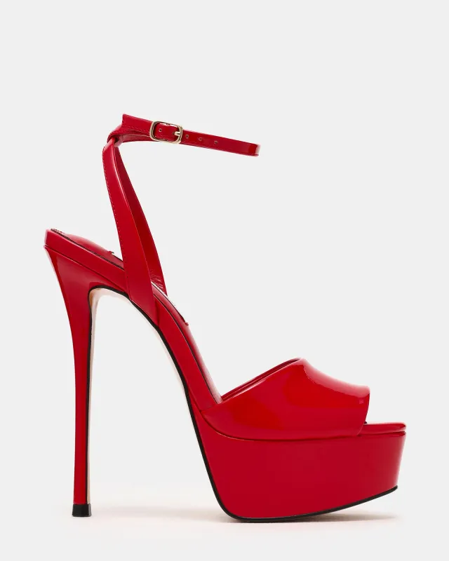 JEZZICA RED PATENT made by Steve Madden