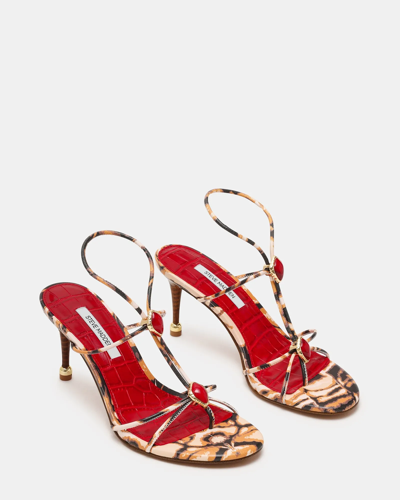RAMOS STONE RED/BROWN PRINT sold by Steve Madden product image thumbnail 3