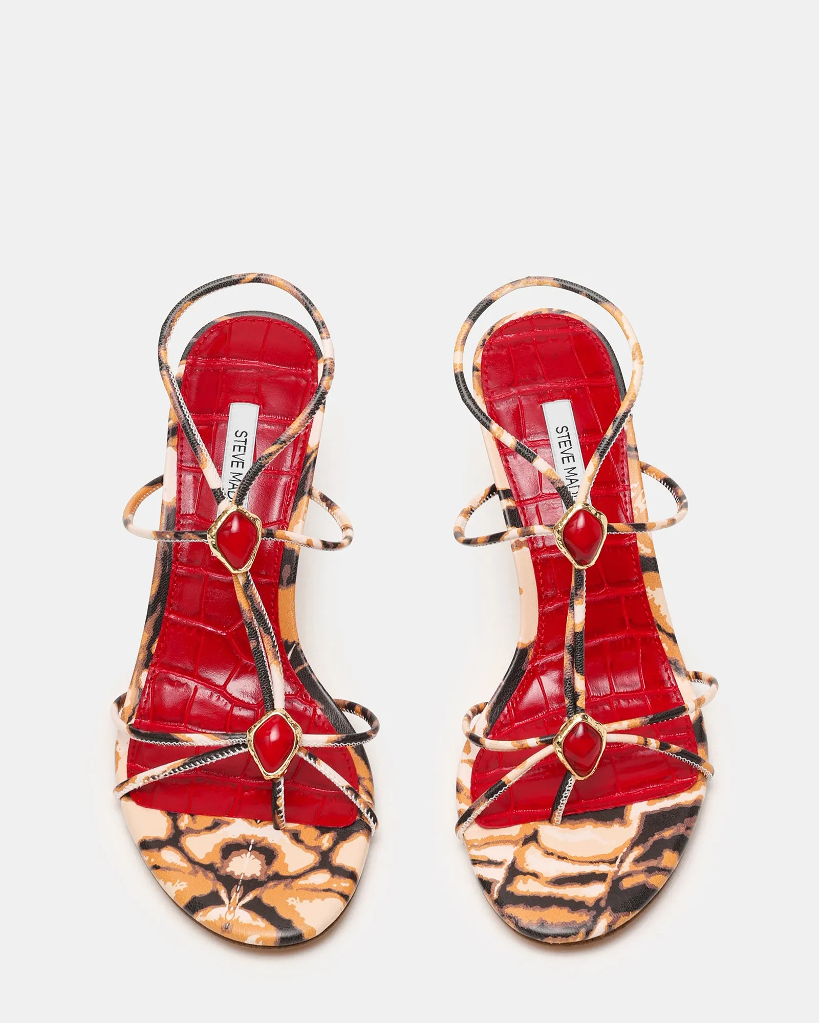 RAMOS STONE RED/BROWN PRINT sold by Steve Madden product image thumbnail 5