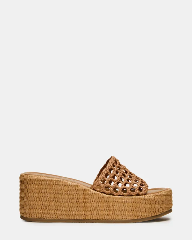 BRANDY RAFFIA sold by Steve Madden