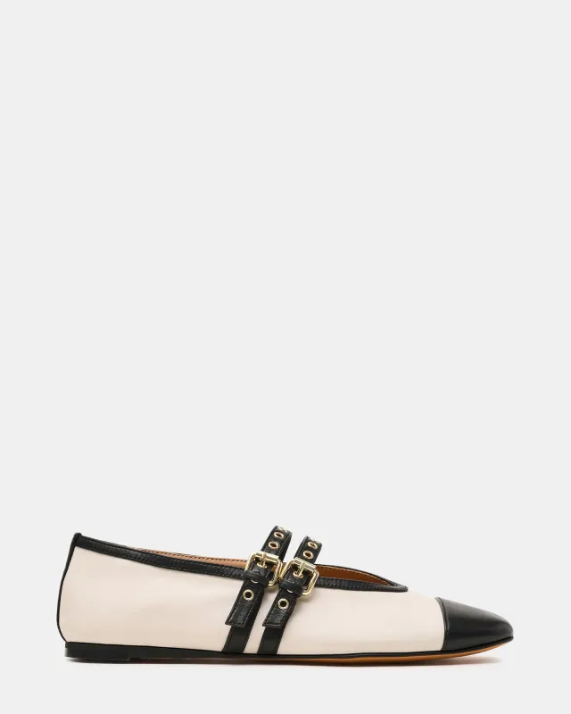 LYDIA CAP BONE BLACK sold by Steve Madden