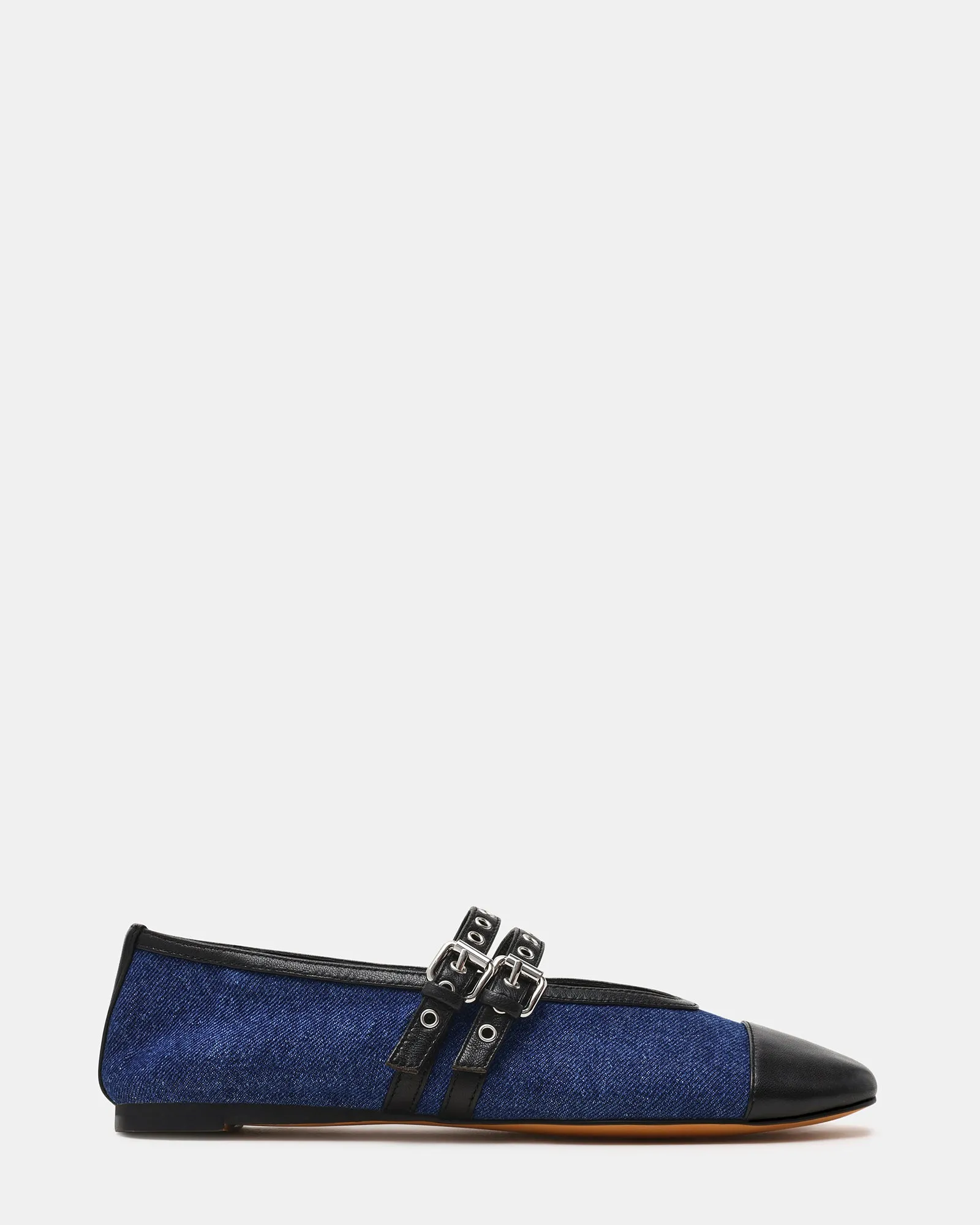 LYDIA CAP BLACK DENIM sold by Steve Madden