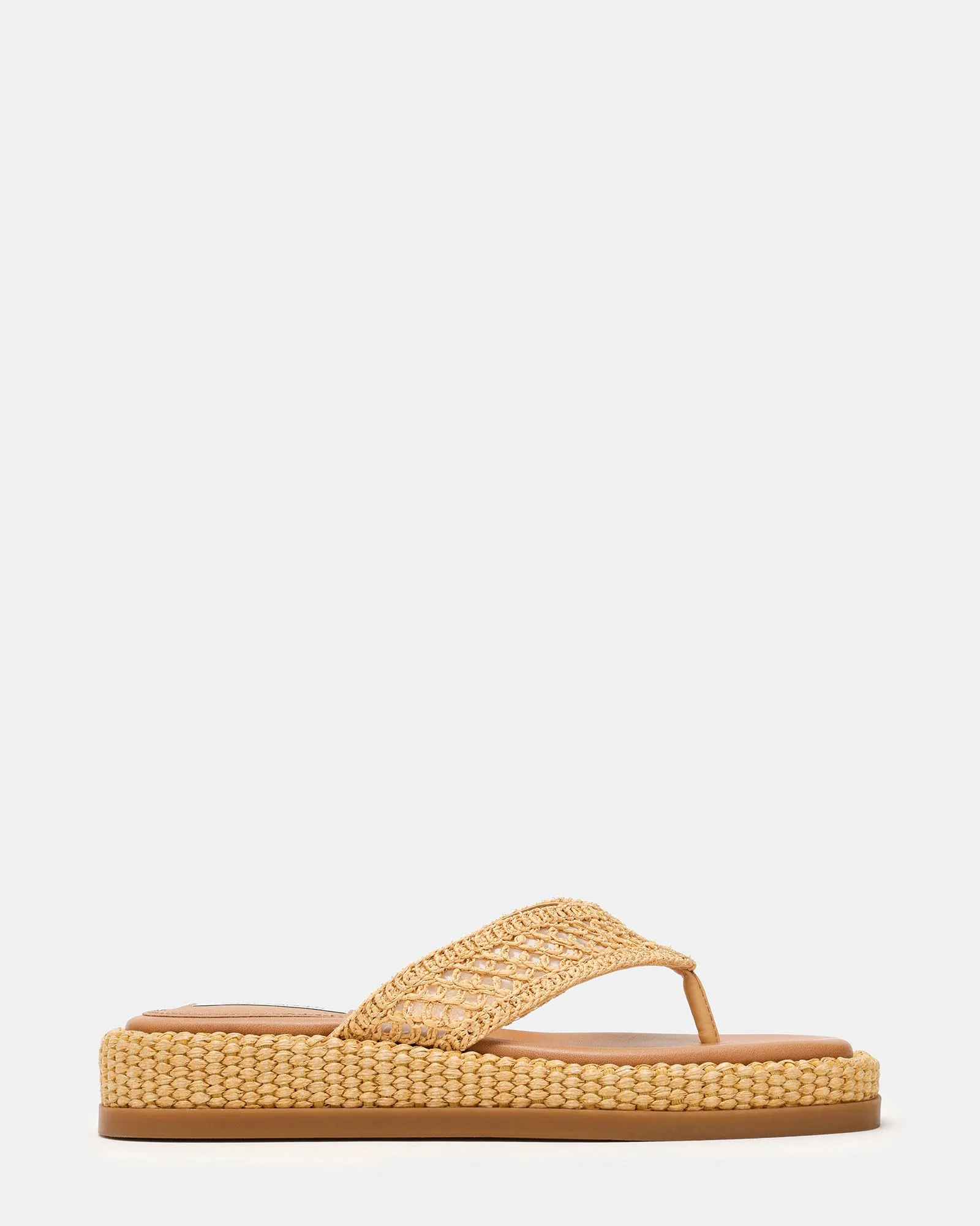 BELLA NATURAL RAFFIA sold by Steve Madden