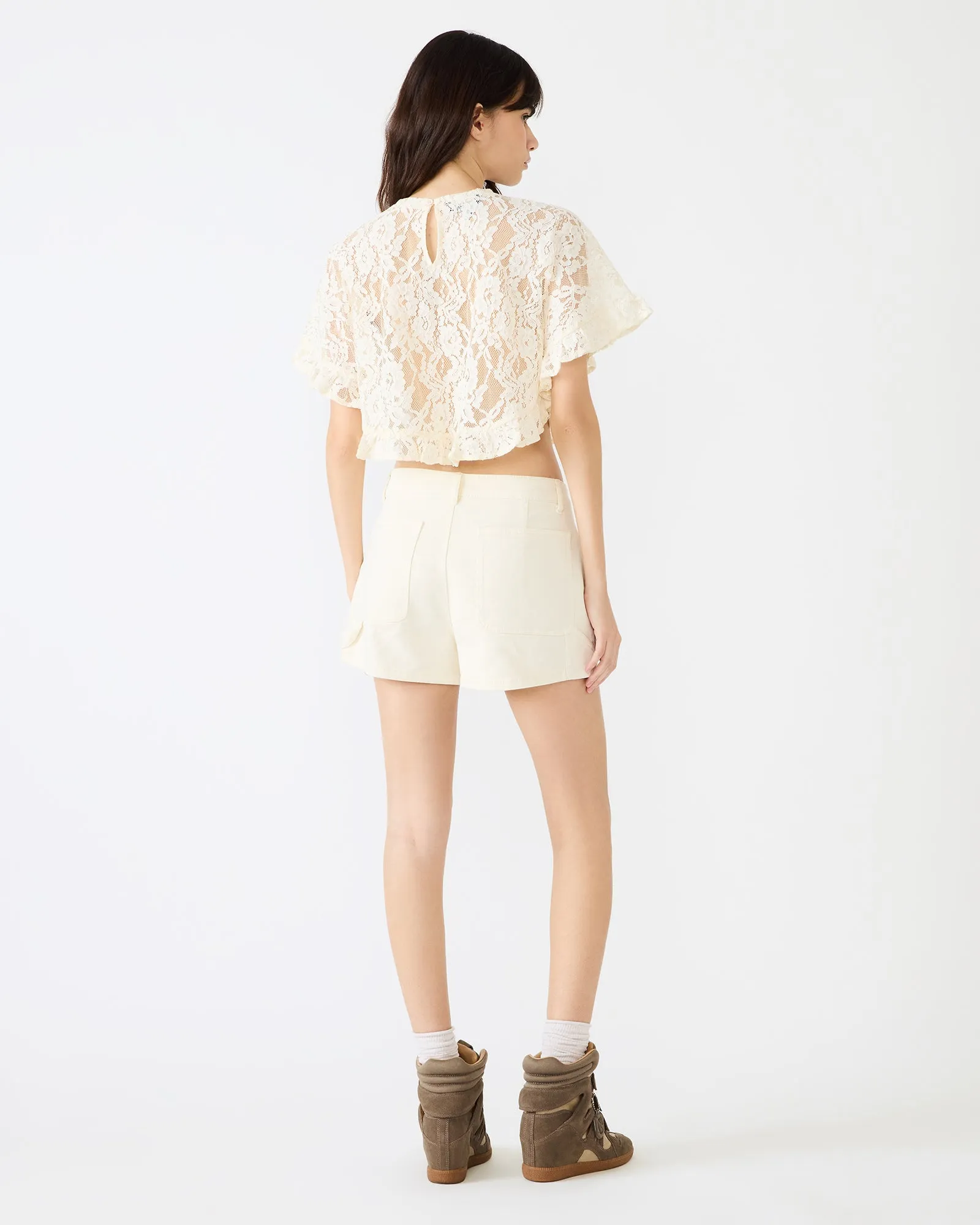 CALLUM TOP CREAM sold by Steve Madden product image thumbnail 5