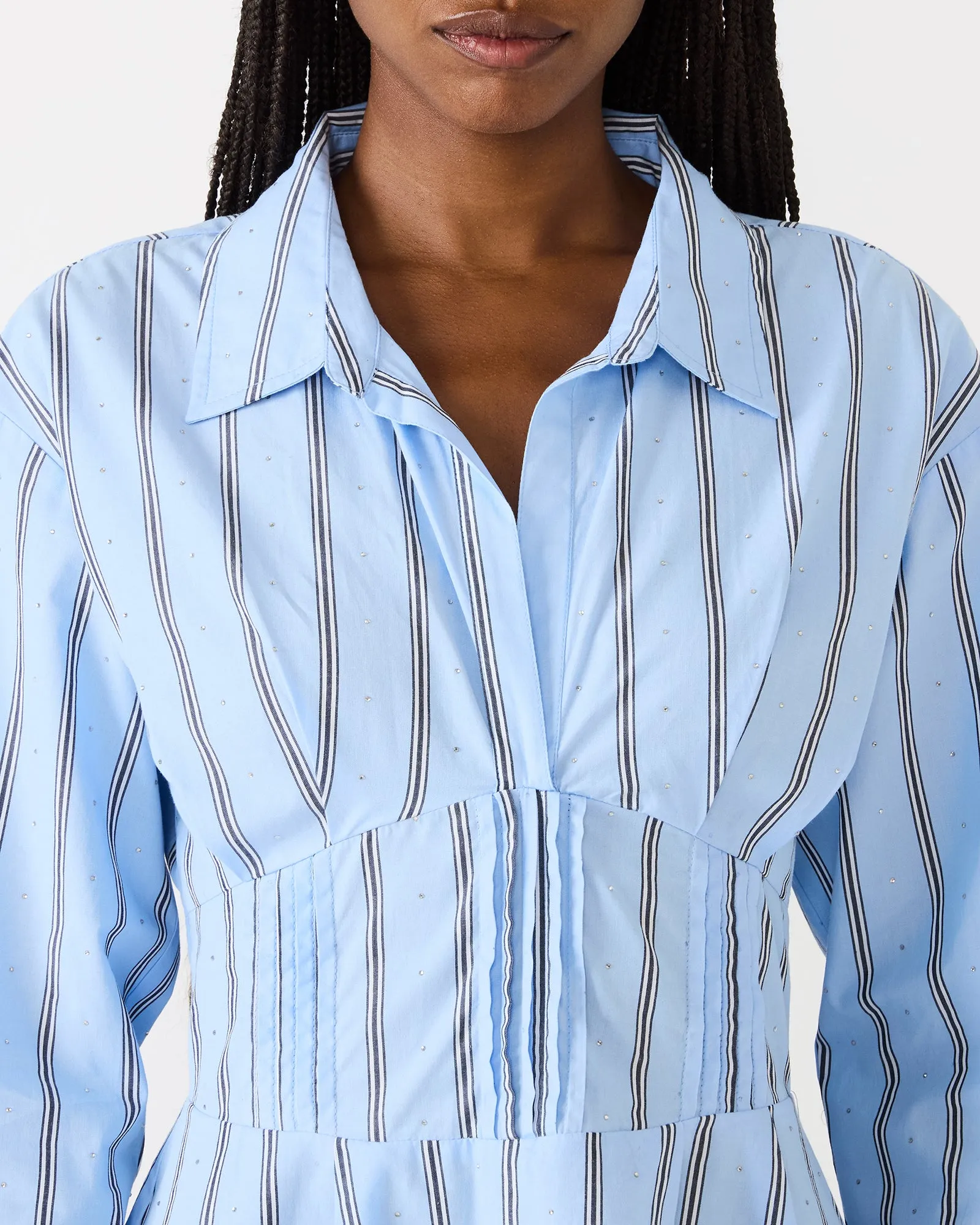 ARIANY DRESS ESTATE BLUE sold by Steve Madden product image thumbnail 3