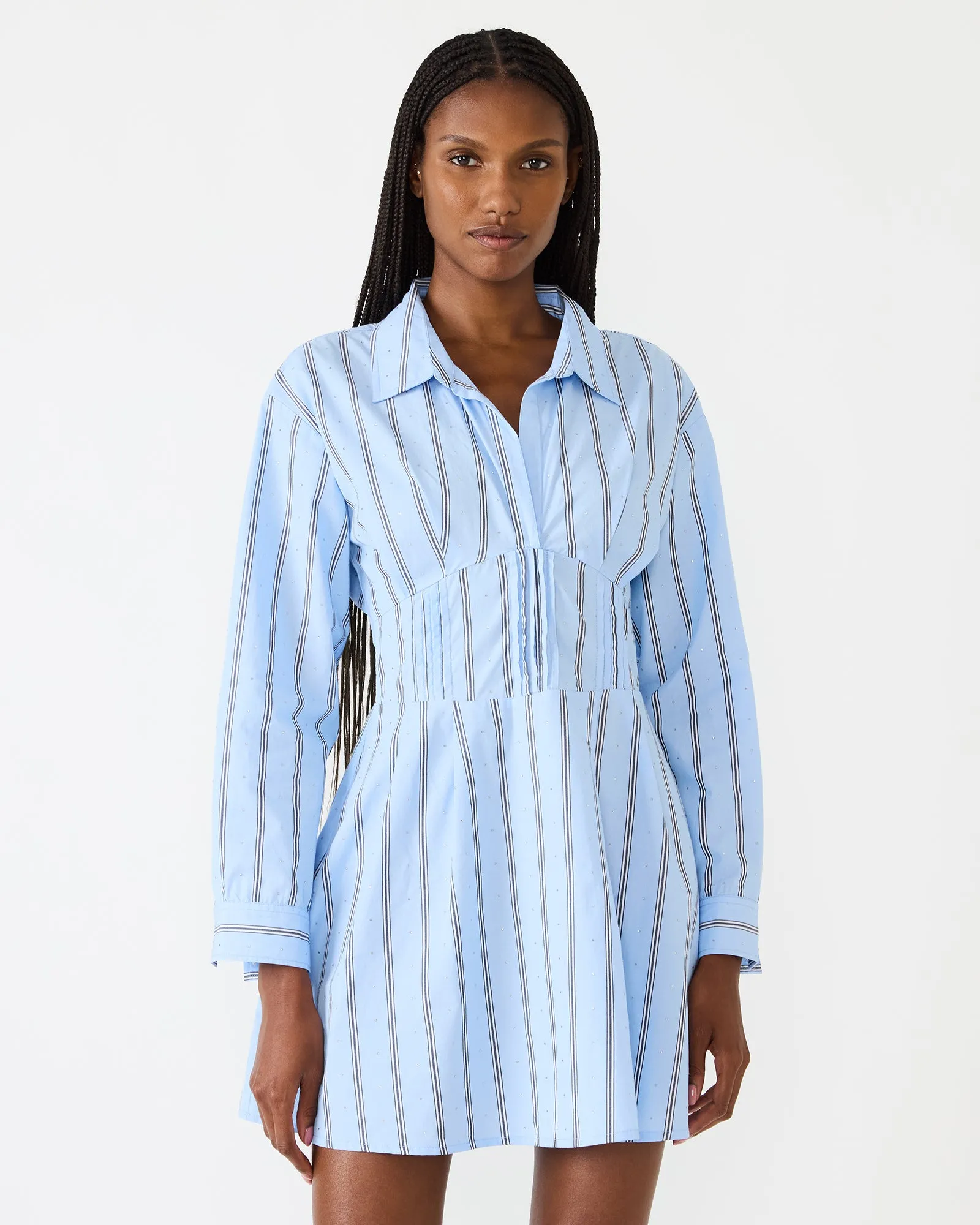 ARIANY DRESS ESTATE BLUE sold by Steve Madden product image thumbnail 2
