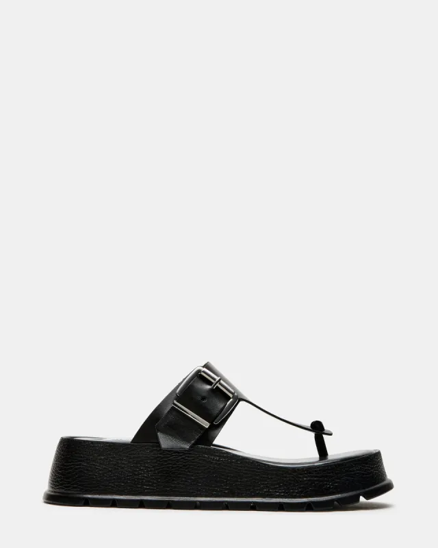 DOCKER BLACK LEATHER sold by Steve Madden