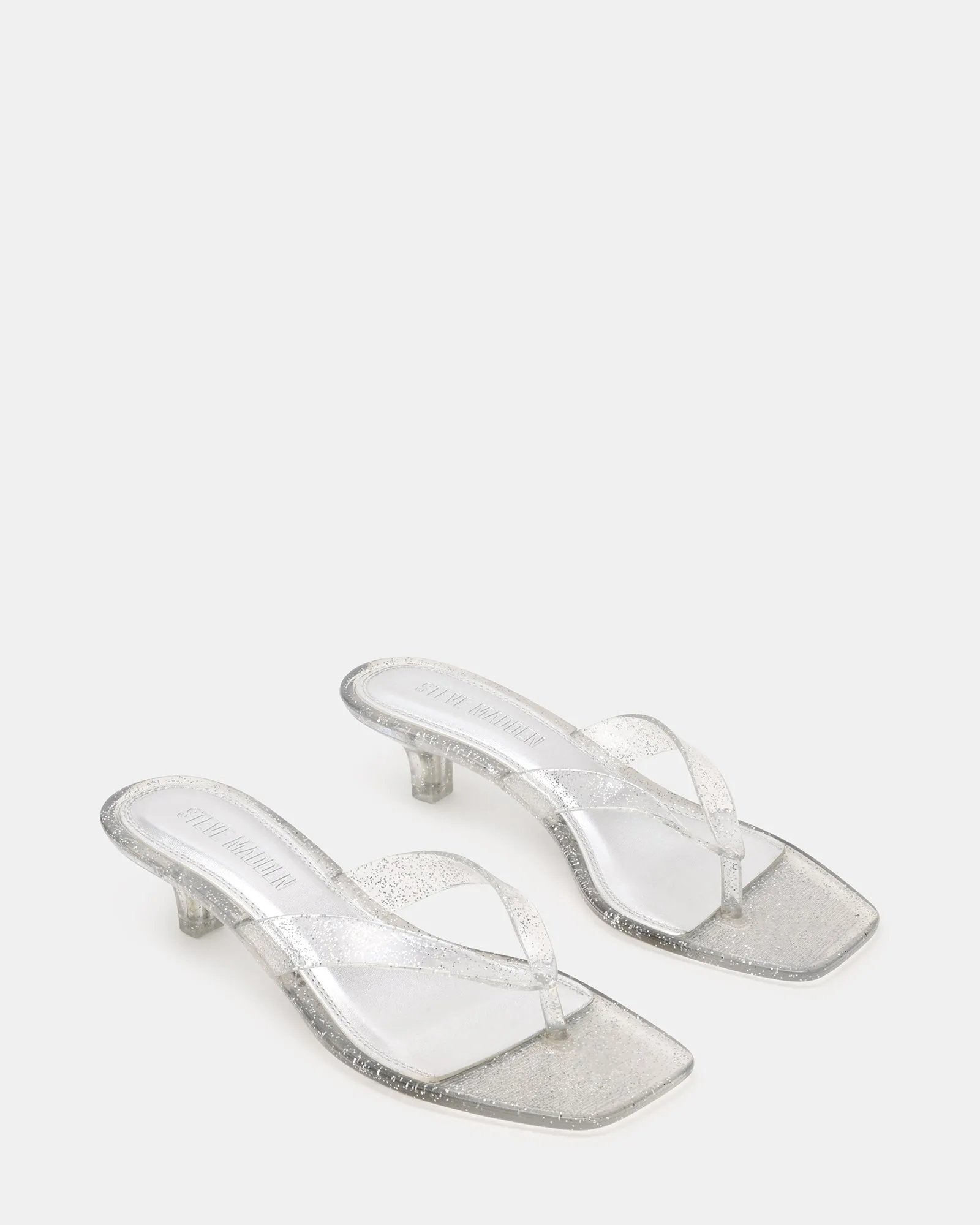 TRACIE JELLY SILVER GLITTER sold by Steve Madden product image thumbnail 3