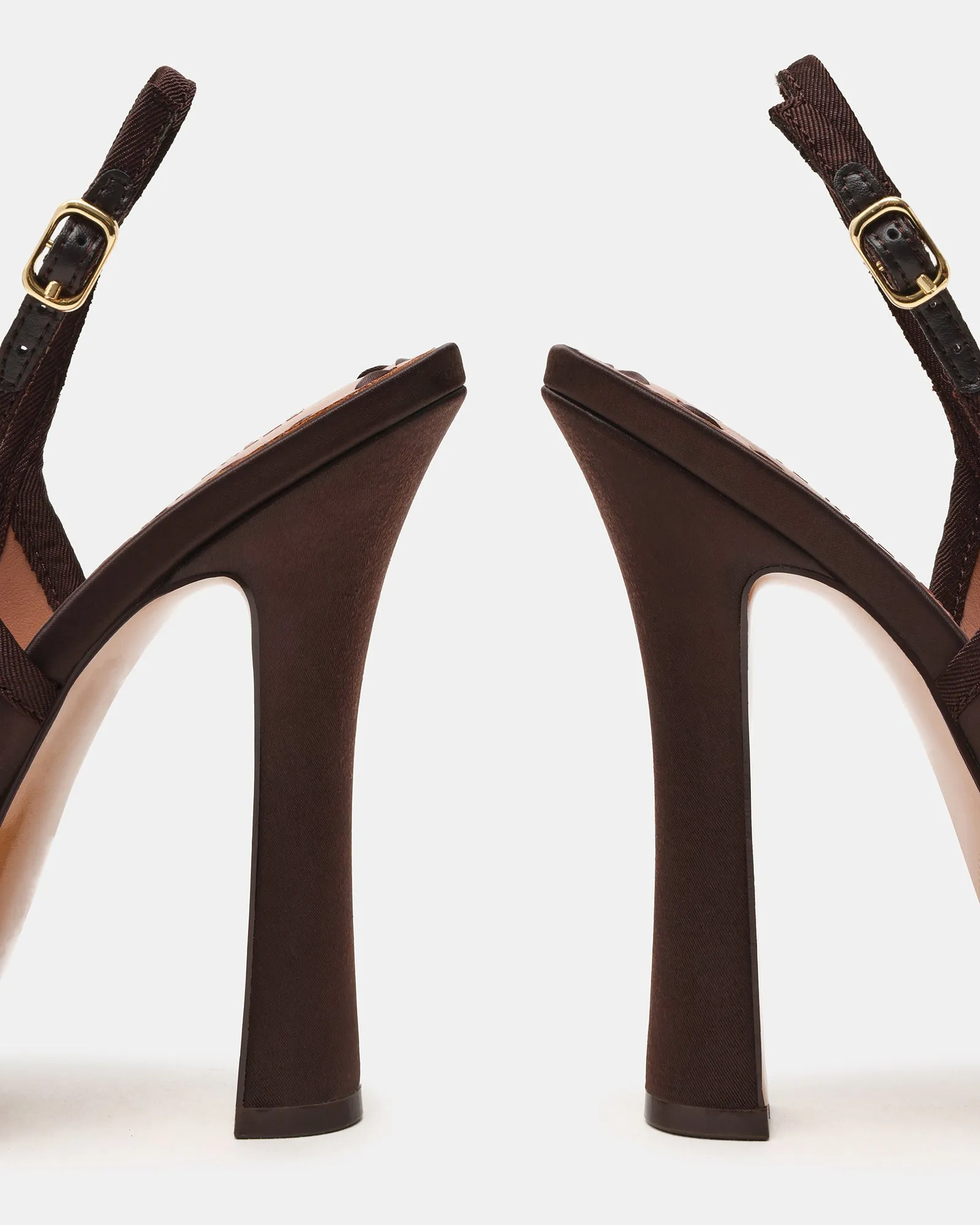 SOFIE BROWN SATIN sold by Steve Madden product image thumbnail 3