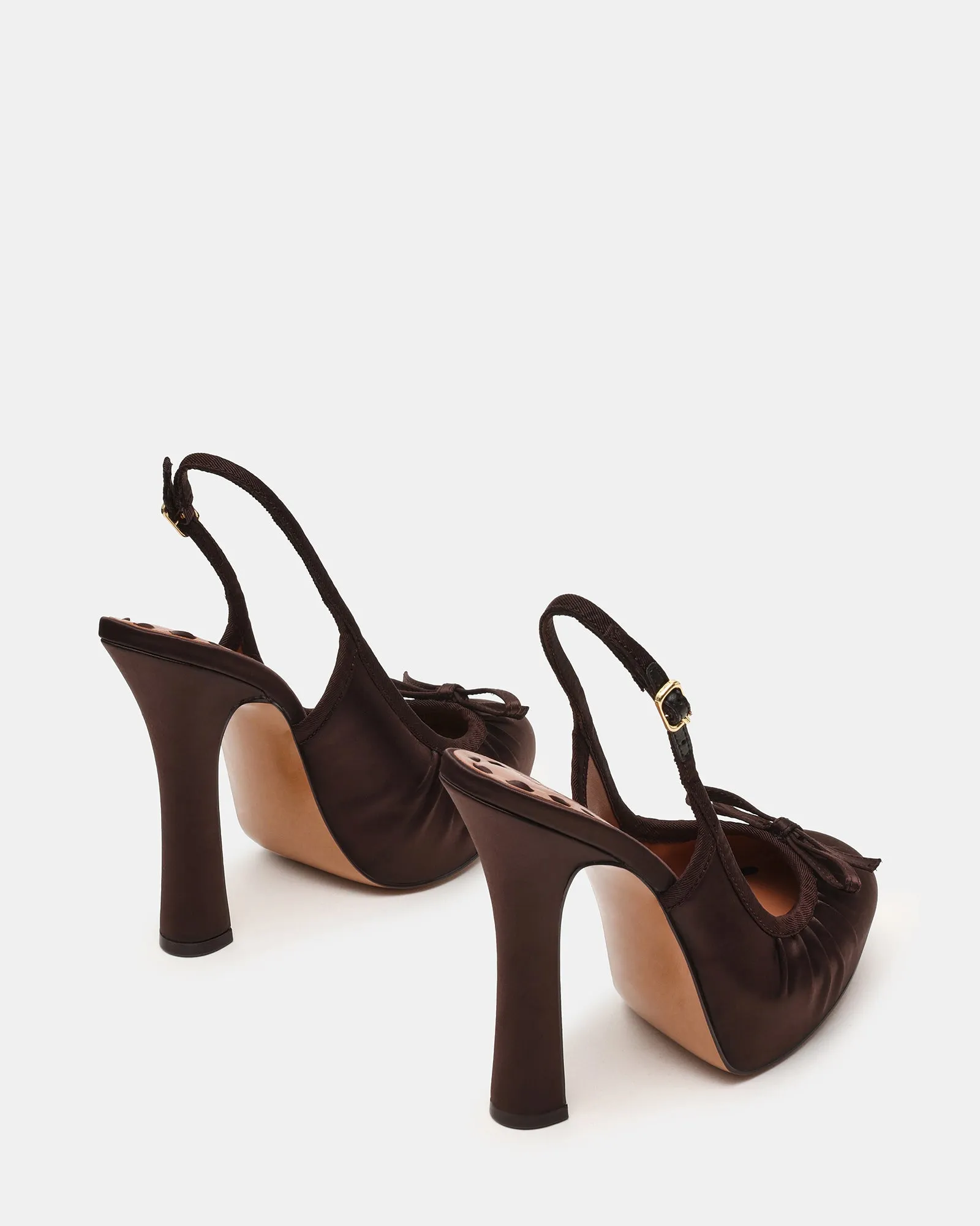 SOFIE BROWN SATIN sold by Steve Madden product image thumbnail 5