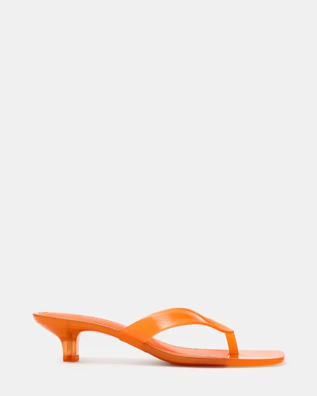 TRACIE JELLY ORANGE sold by Steve Madden