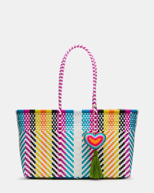 BREEZI BAG PINK MULTI sold by Steve Madden