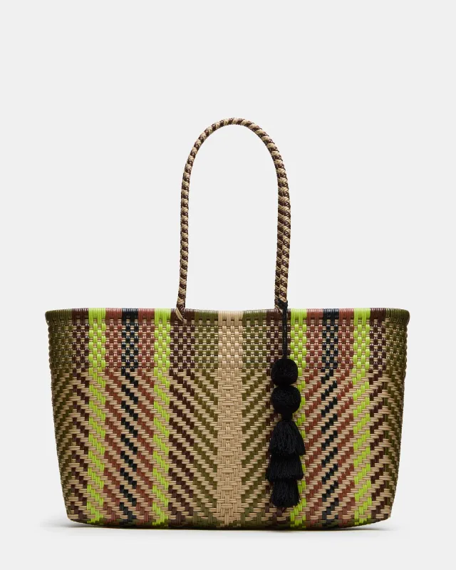 BREEZI BAG LIME MULTI sold by Steve Madden