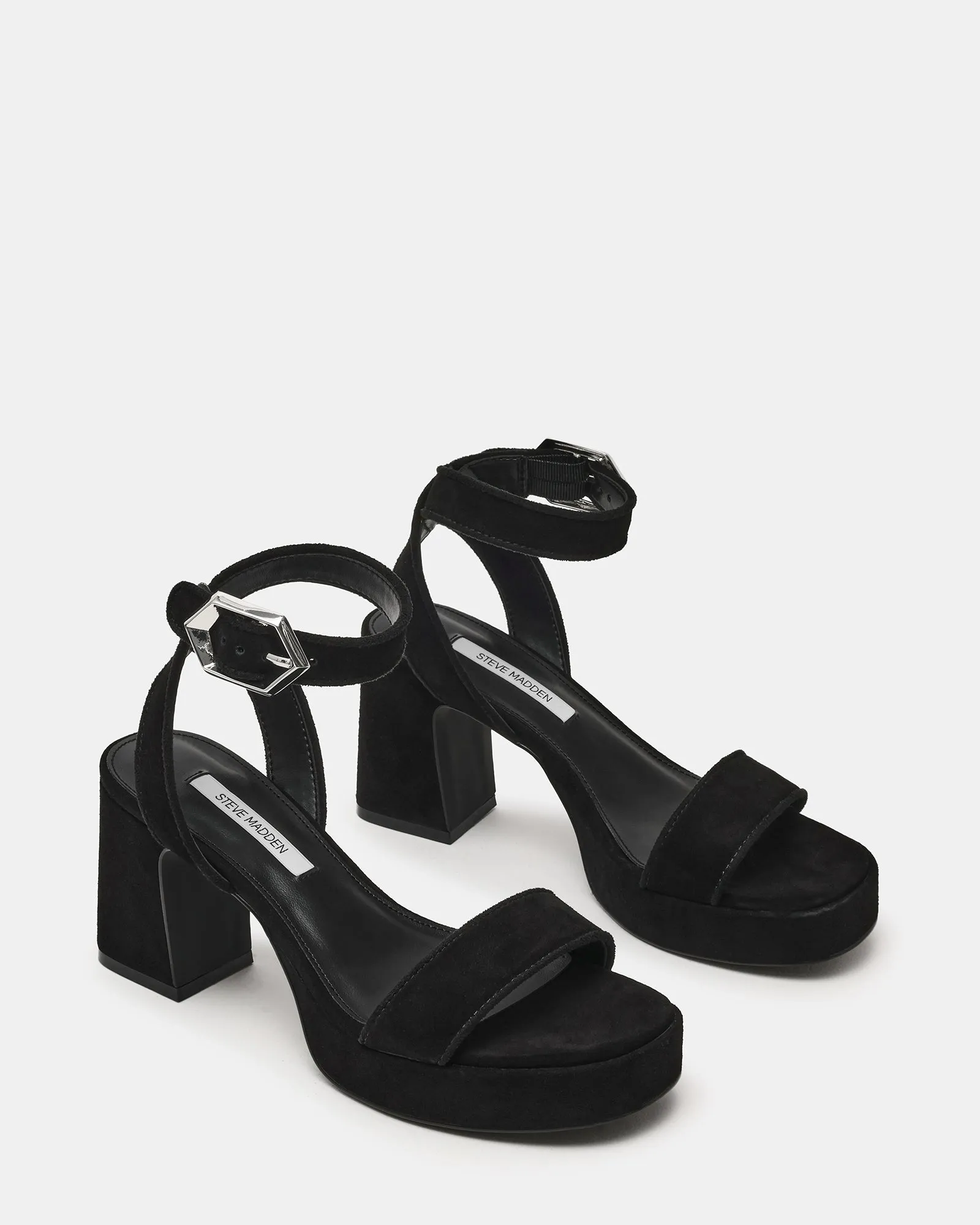 ELIDA BLACK SUEDE sold by Steve Madden product image thumbnail 2