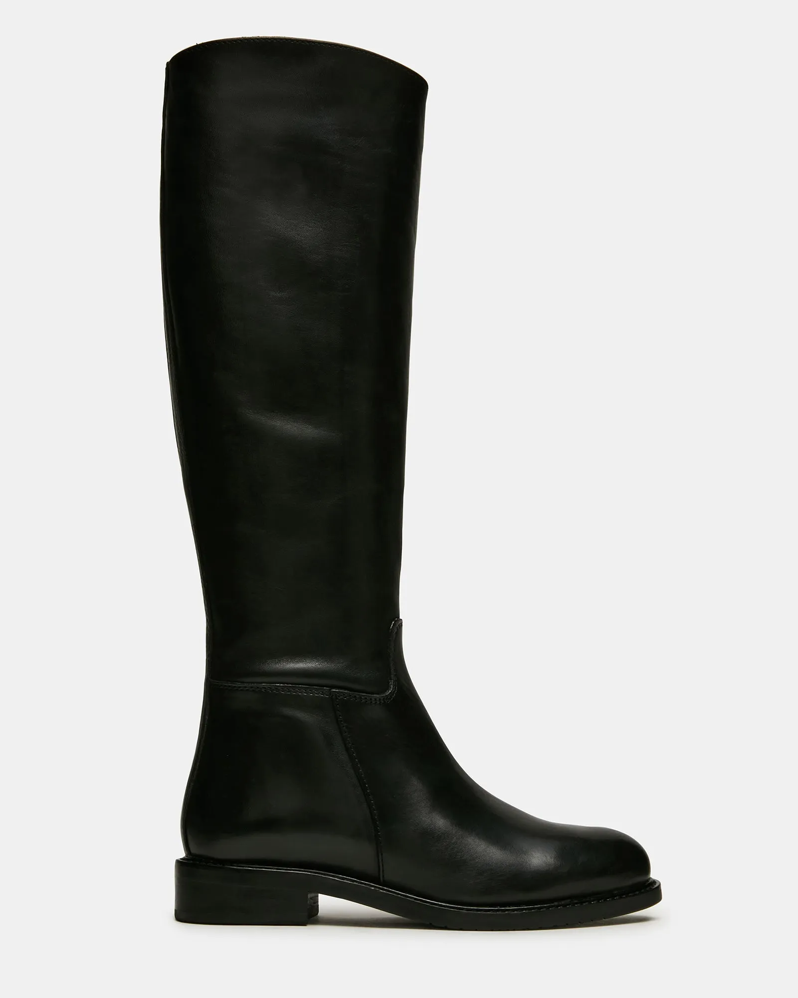BELMONT BLACK LEATHER sold by Steve Madden
