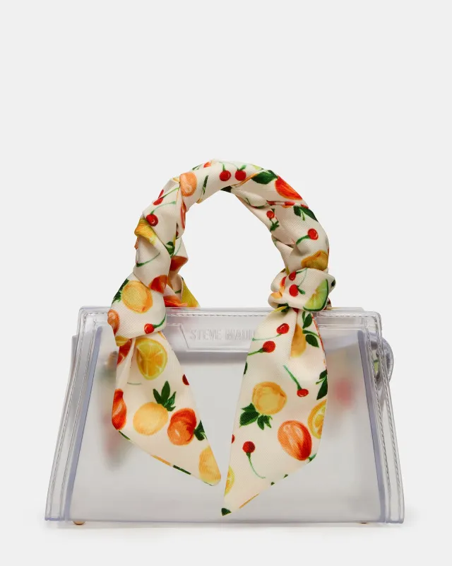 PEACH JELLY BAG CLEAR sold by Steve Madden