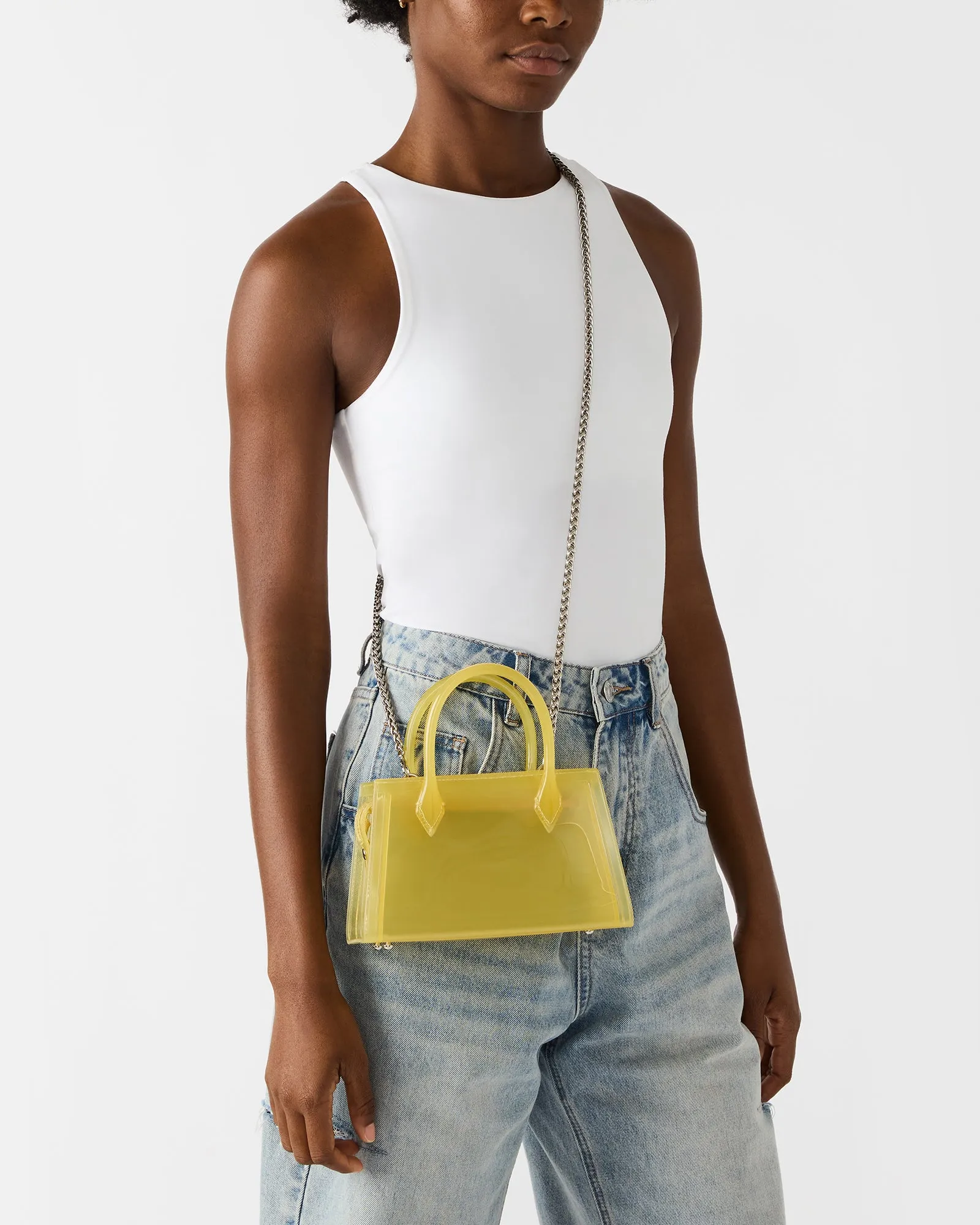 PEACH JELLY BAG YELLOW sold by Steve Madden product image thumbnail 2