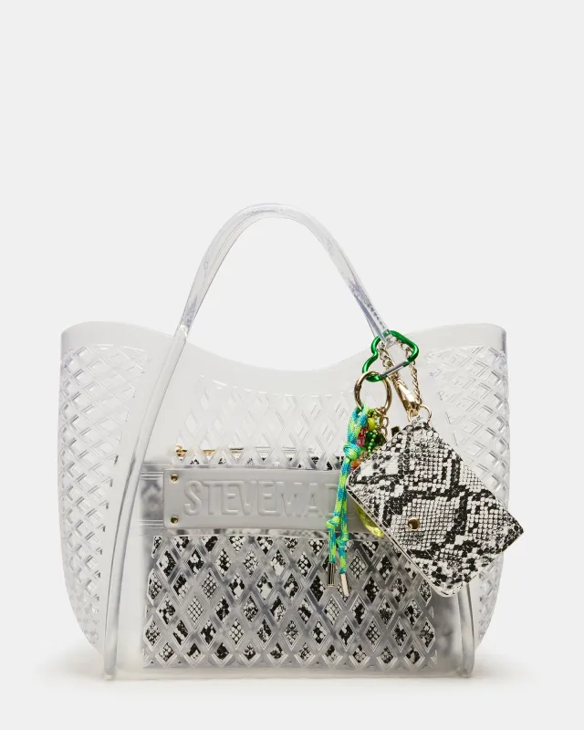 SUMMER BAG CLEAR sold by Steve Madden