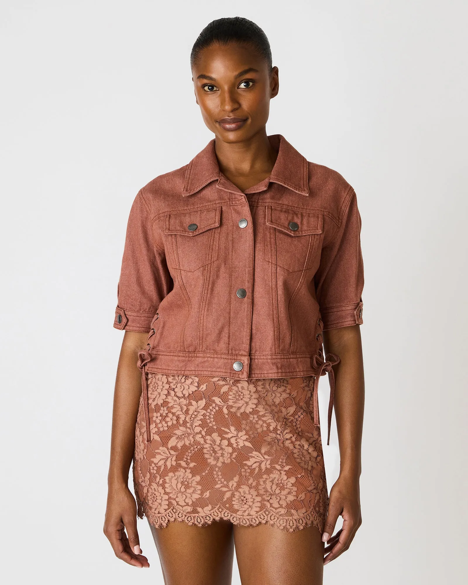 BLU JACKET RUST sold by Steve Madden product image thumbnail 2