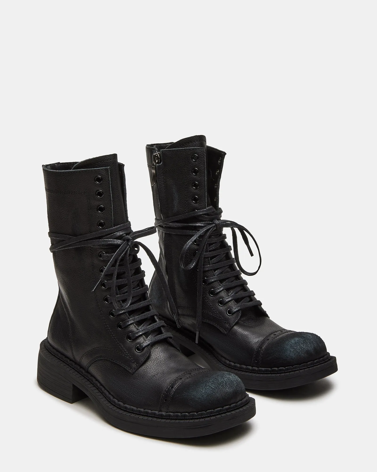 CRIMSON BLACK LEATHER - SM REBOOTED sold by Steve Madden product image thumbnail 3