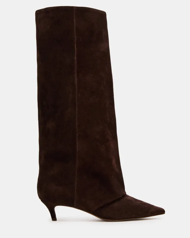 LUCA BROWN SUEDE - SM REBOOTED sold by Steve Madden