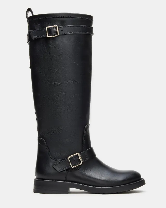 SADY BLACK LEATHER - SM REBOOTED sold by Steve Madden