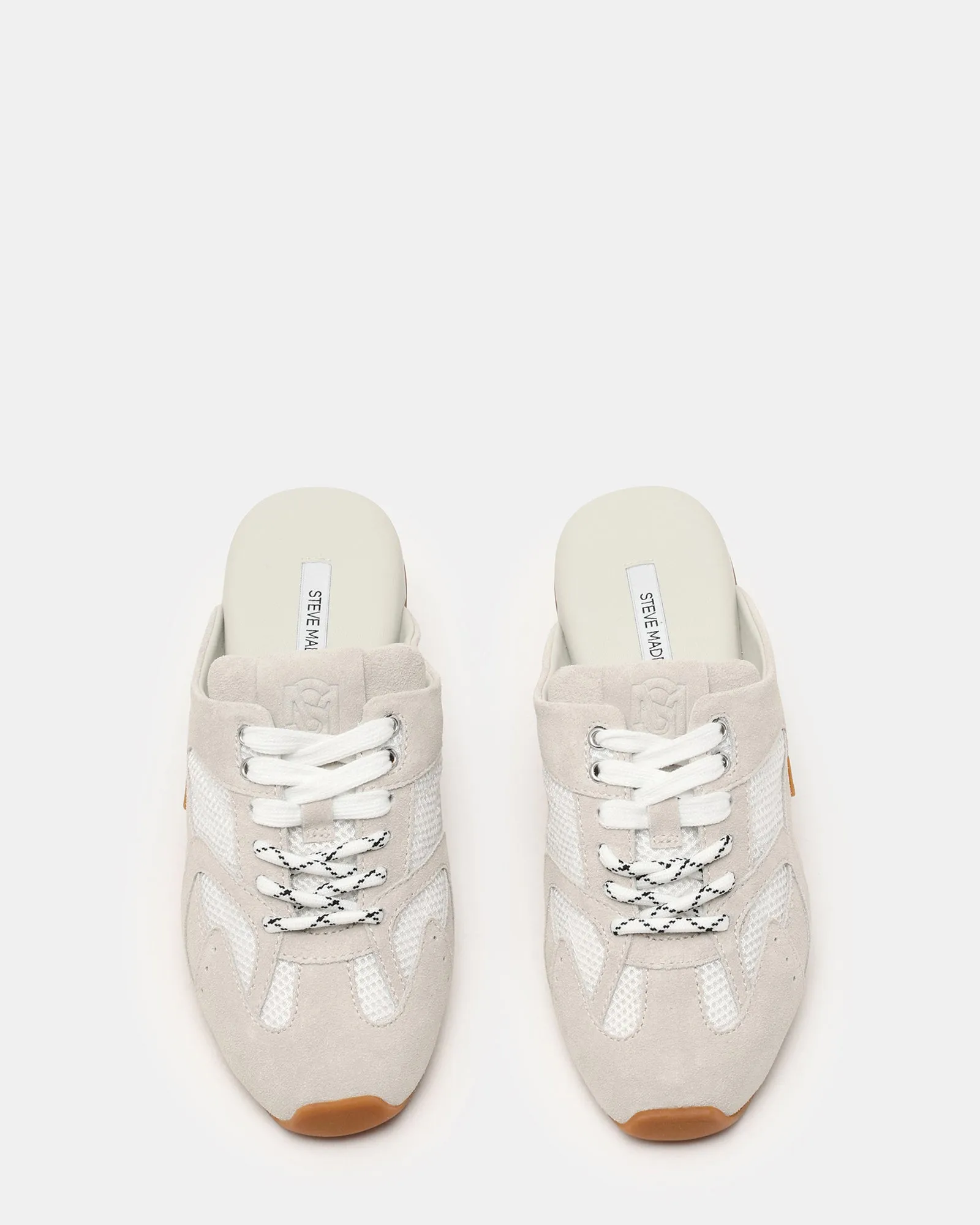 AZIEL MULE WHITE SUEDE sold by Steve Madden product image thumbnail 4