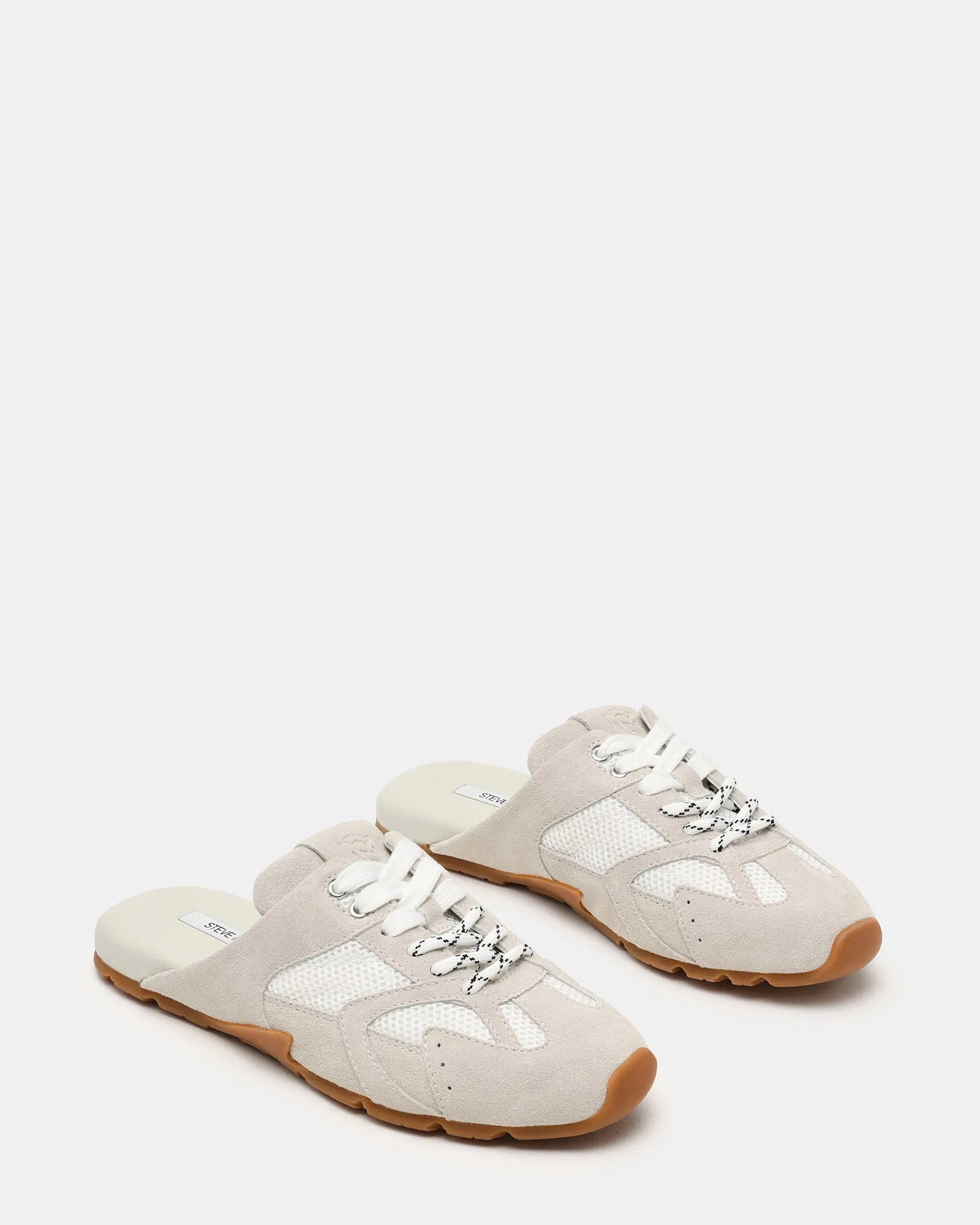 AZIEL MULE WHITE SUEDE sold by Steve Madden product image thumbnail 2