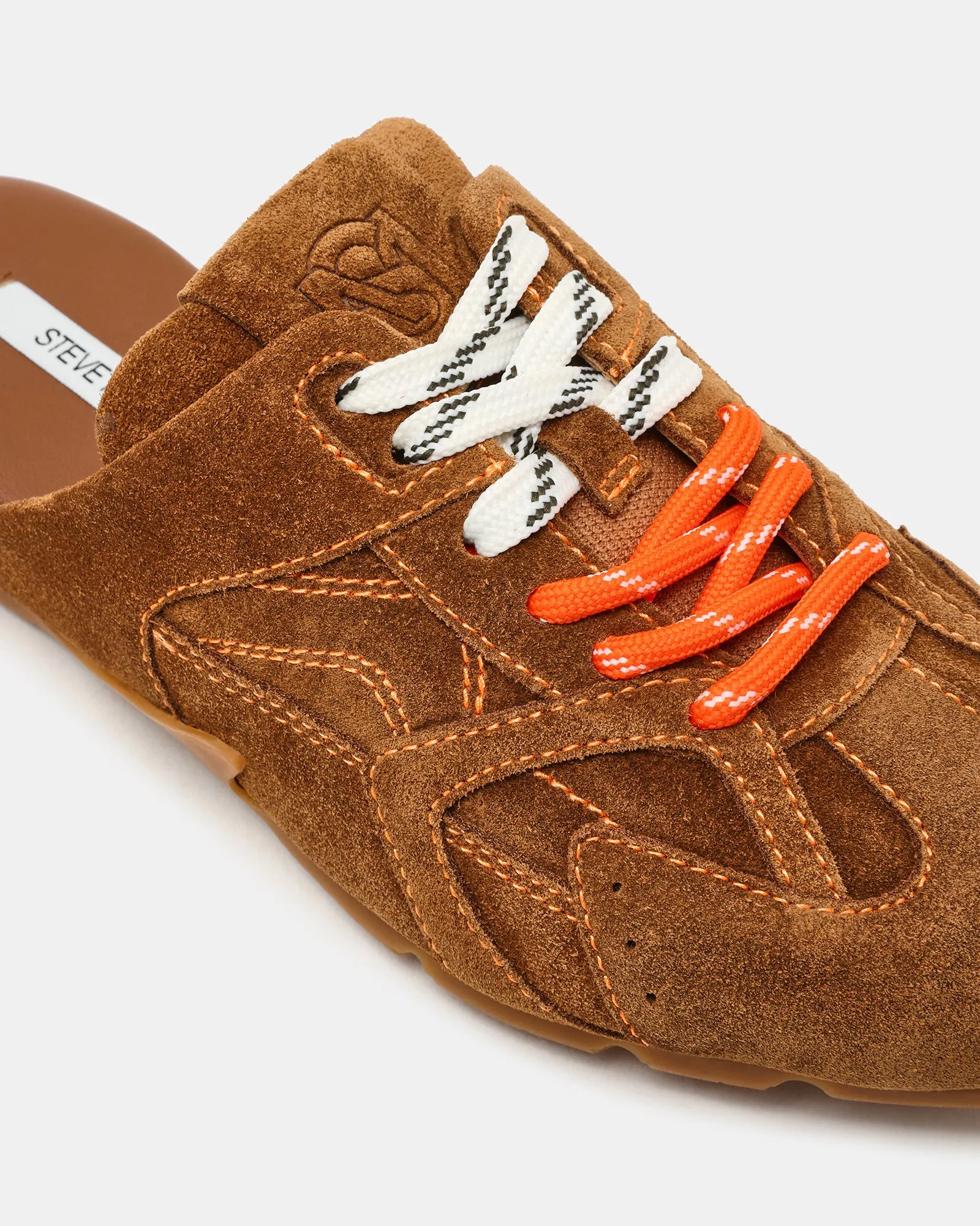 AZIEL MULE CHESTNUT SUEDE sold by Steve Madden product image thumbnail 3