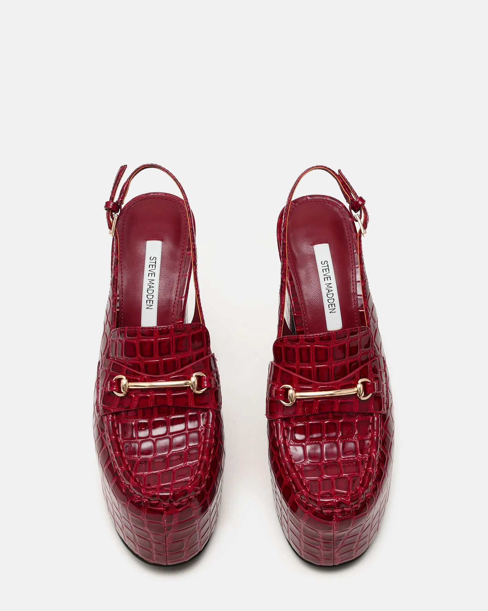 QUINN RED CROCODILE sold by Steve Madden product image thumbnail 4