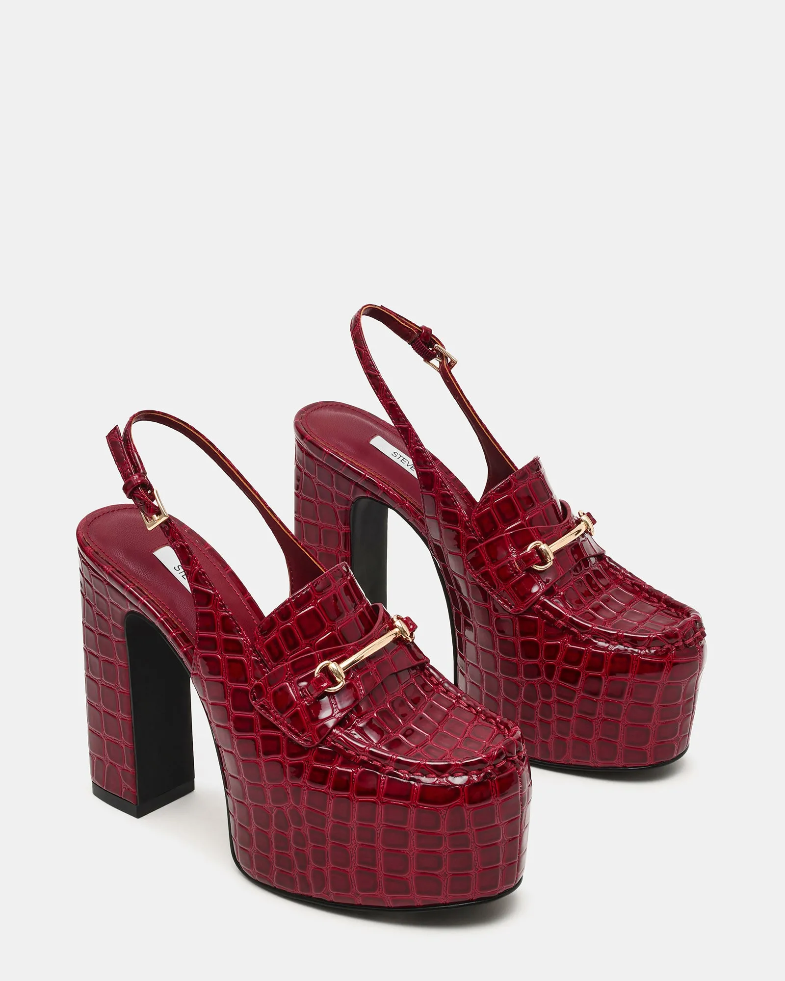 QUINN RED CROCODILE sold by Steve Madden product image thumbnail 2