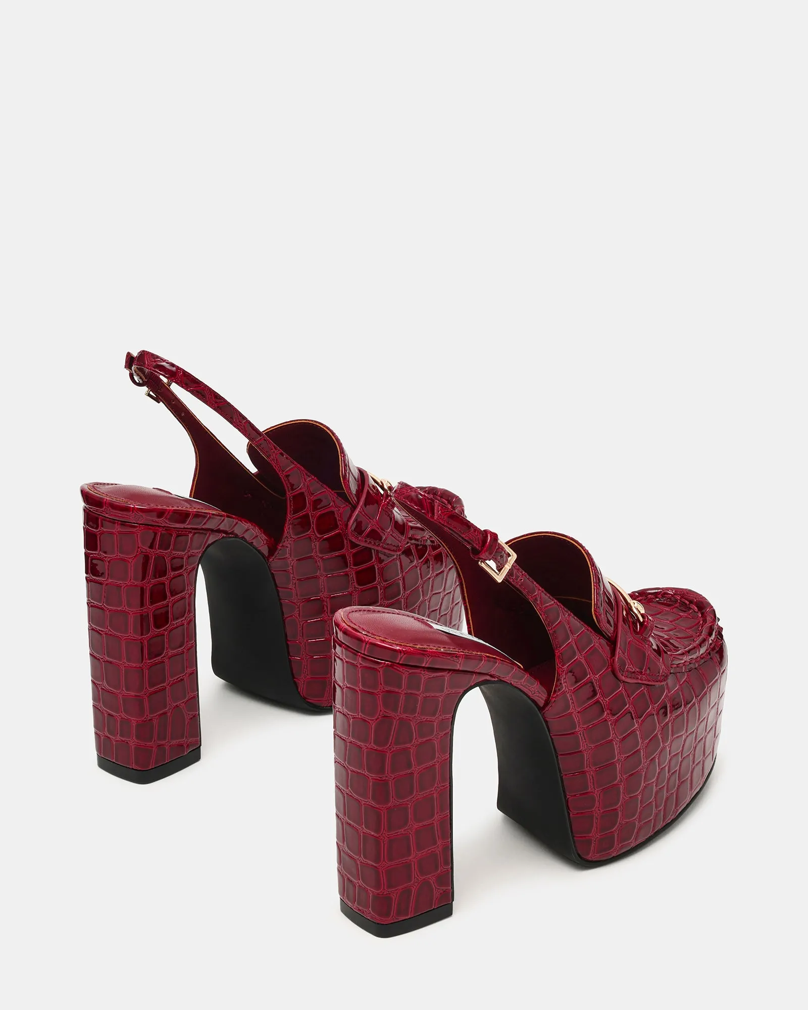QUINN RED CROCODILE sold by Steve Madden product image thumbnail 5