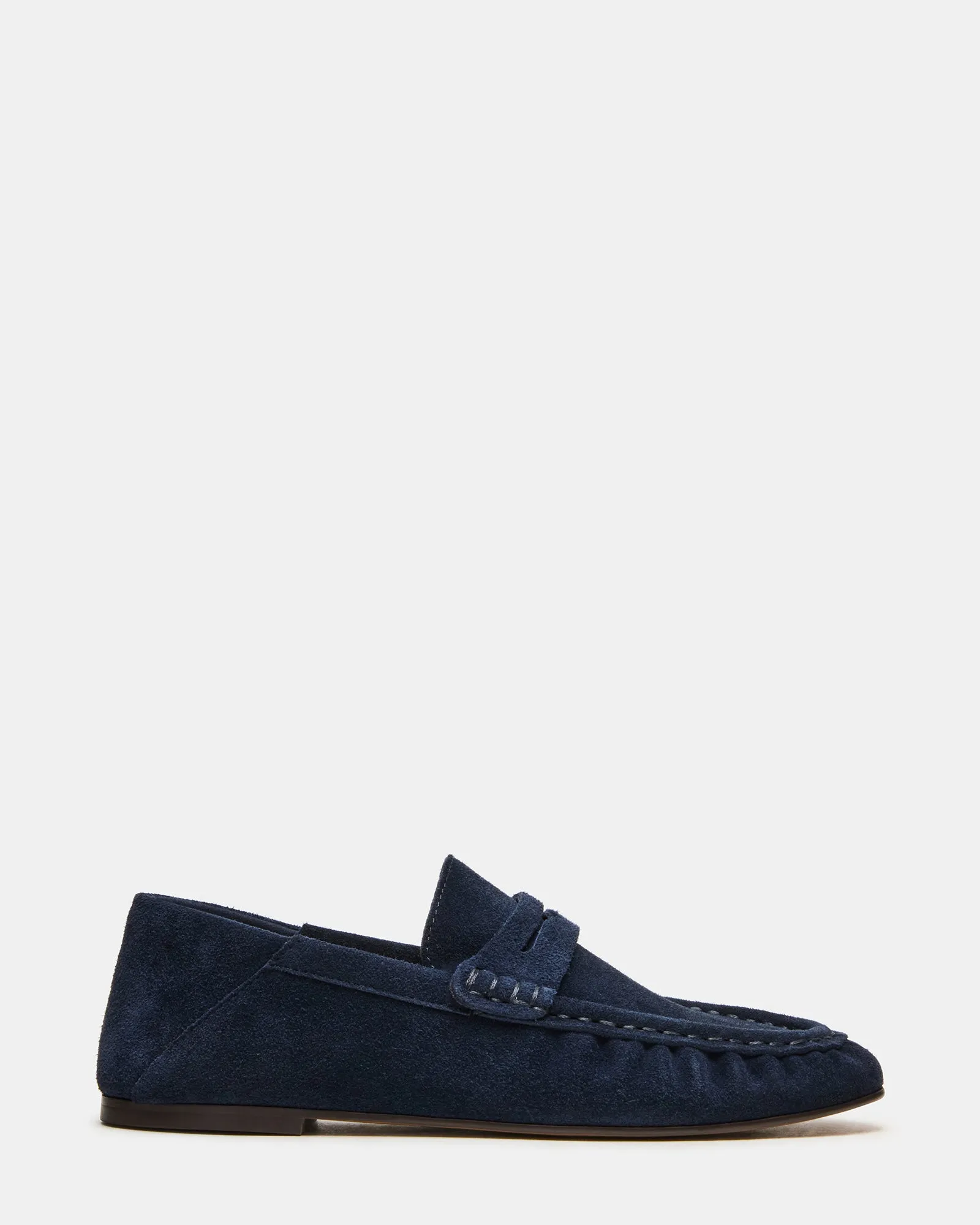 ROGER NAVY SUEDE sold by Steve Madden