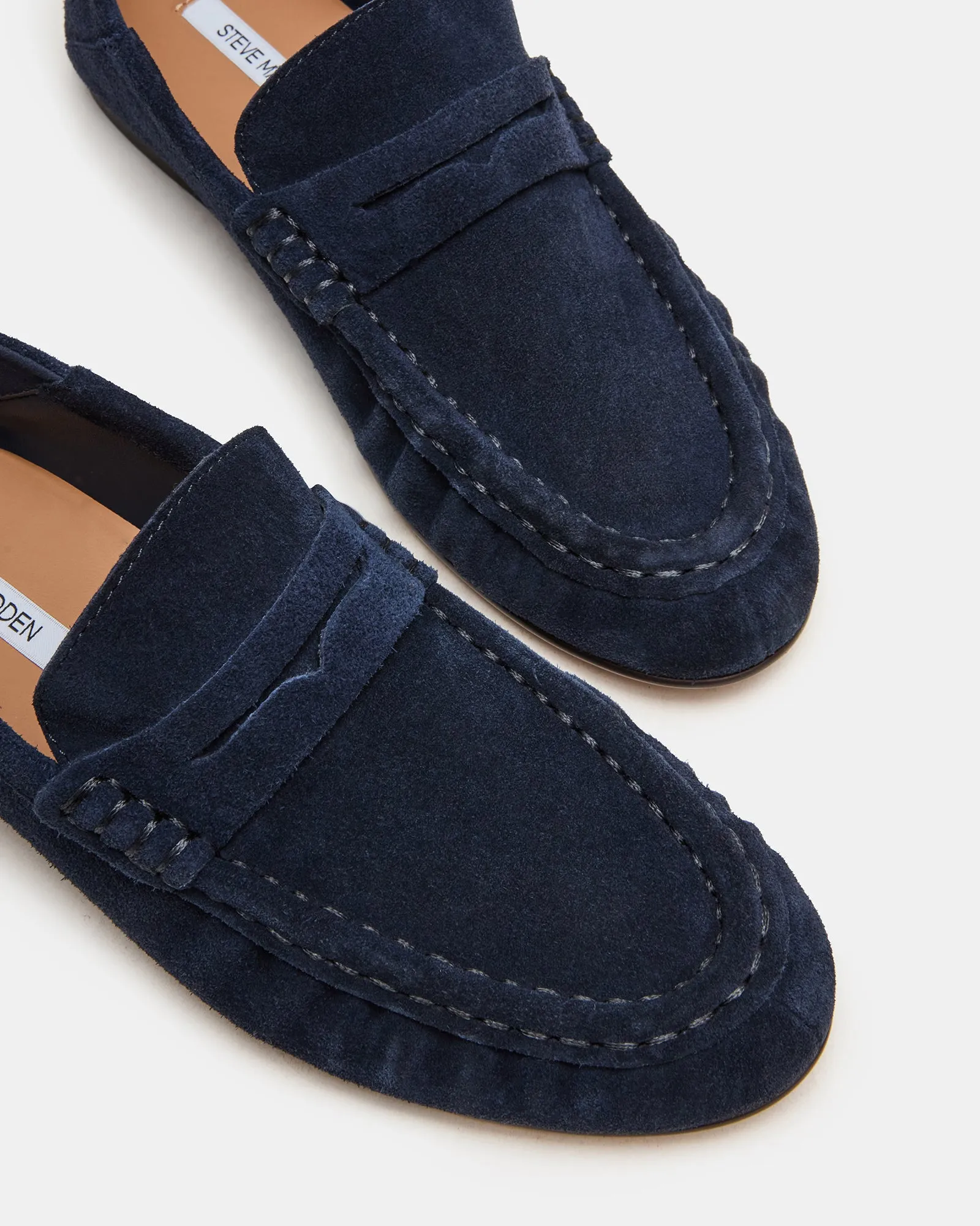 ROGER NAVY SUEDE sold by Steve Madden product image thumbnail 3