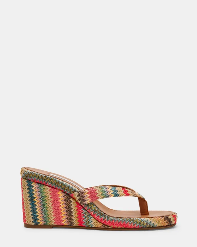 PLAYING BRIGHT MULTI sold by Steve Madden