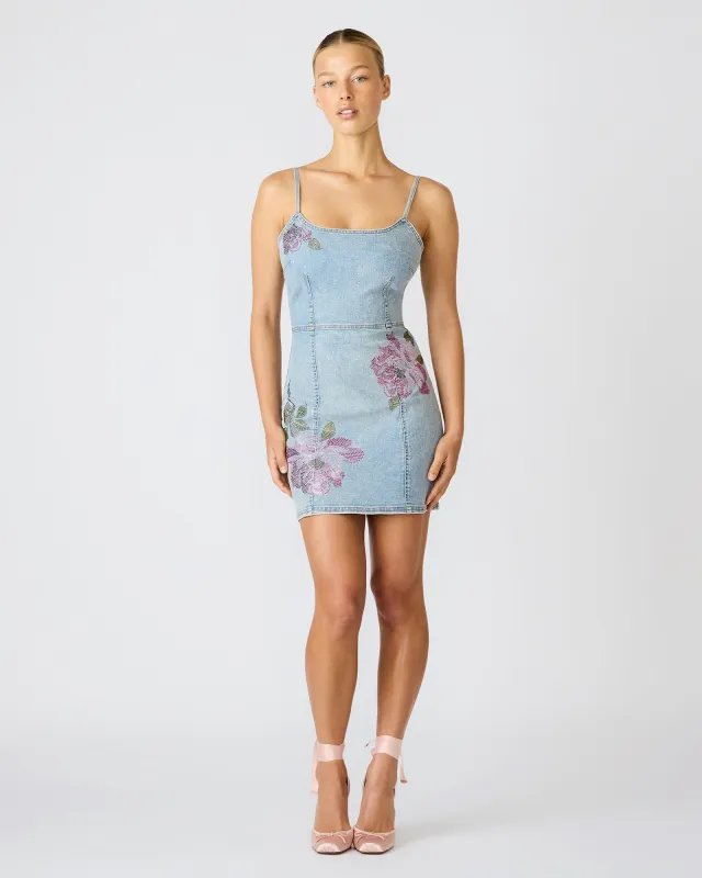 GISELLA DRESS SEABREEZE BLUE sold by Steve Madden