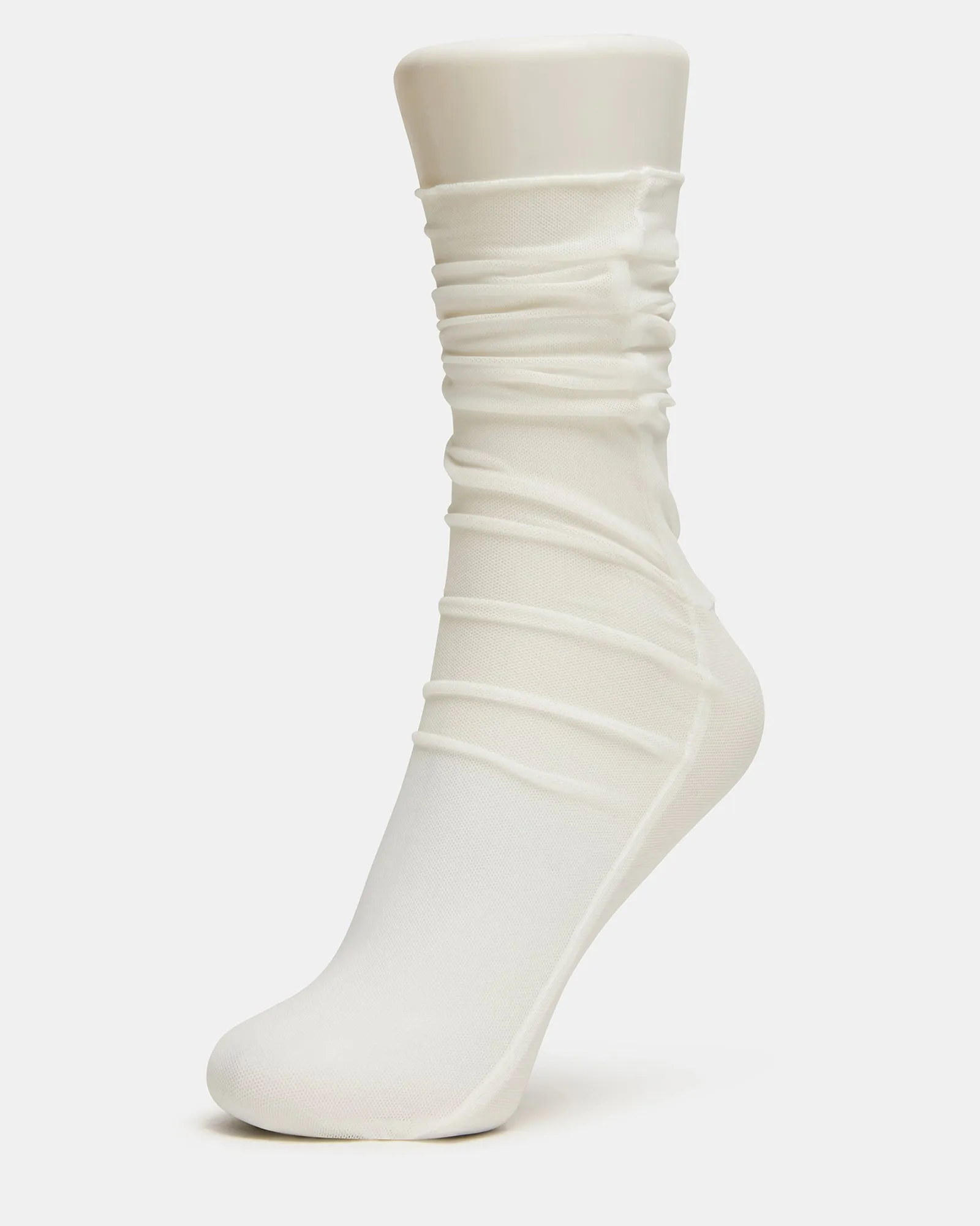 2 PACK SOFIA SOLID MESH CREW SOCKS LIGHT BLUE sold by Steve Madden product image thumbnail 3