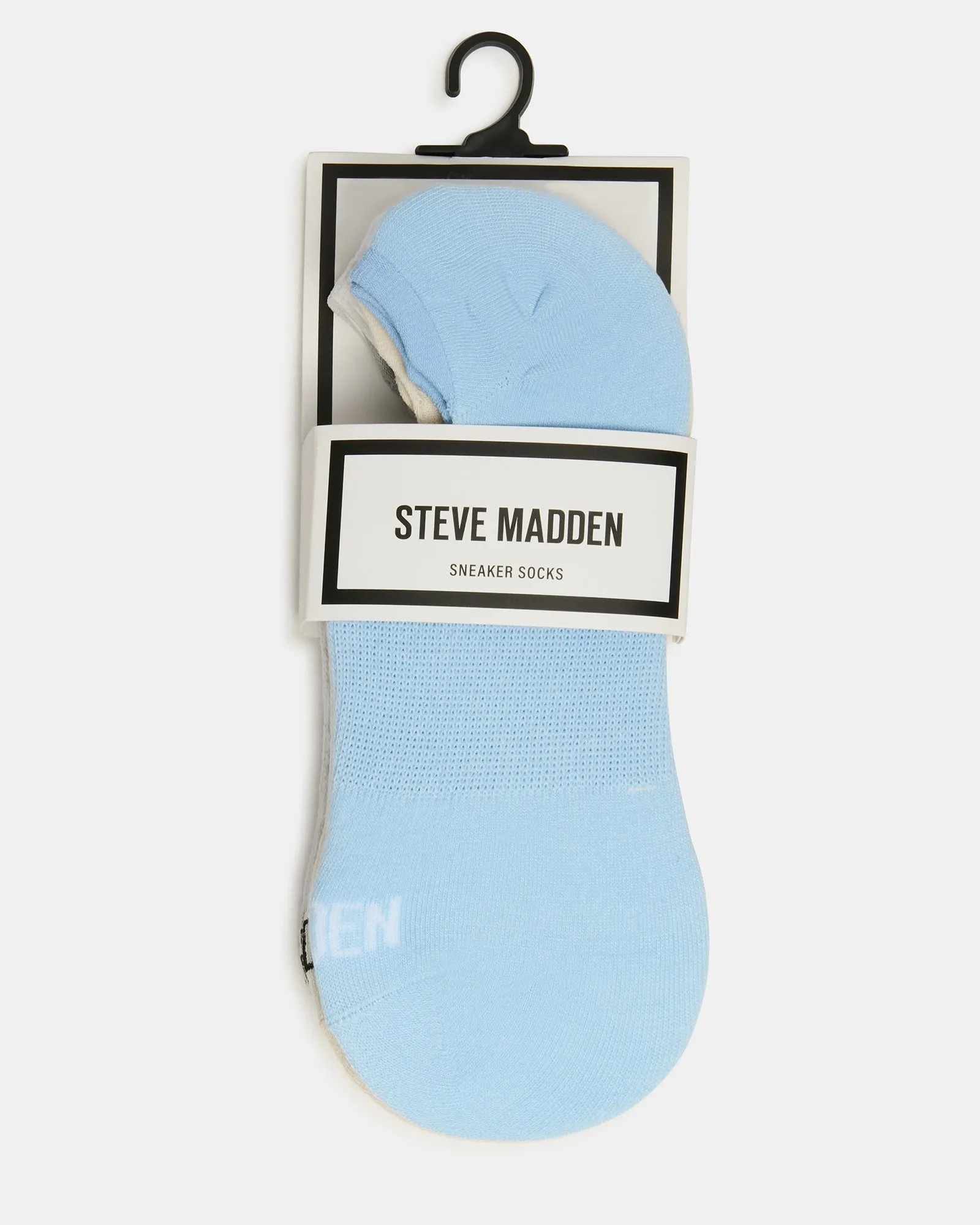 5 PACK ZOE SNEAKER SOCKS LIGHT BLUE sold by Steve Madden product image thumbnail 4