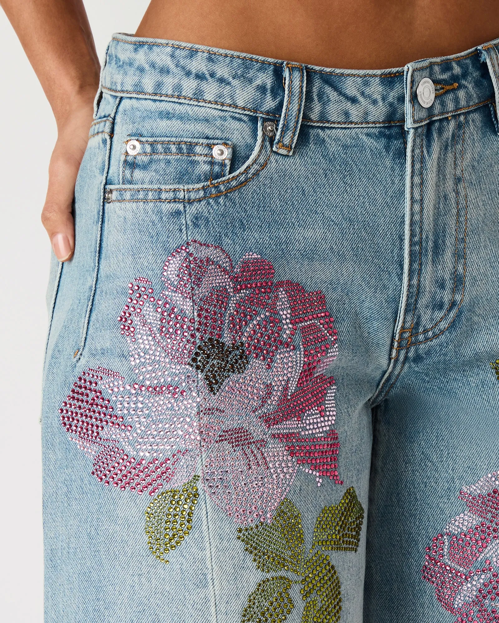 KESHA SHORT SEABREEZE BLUE sold by Steve Madden product image thumbnail 5