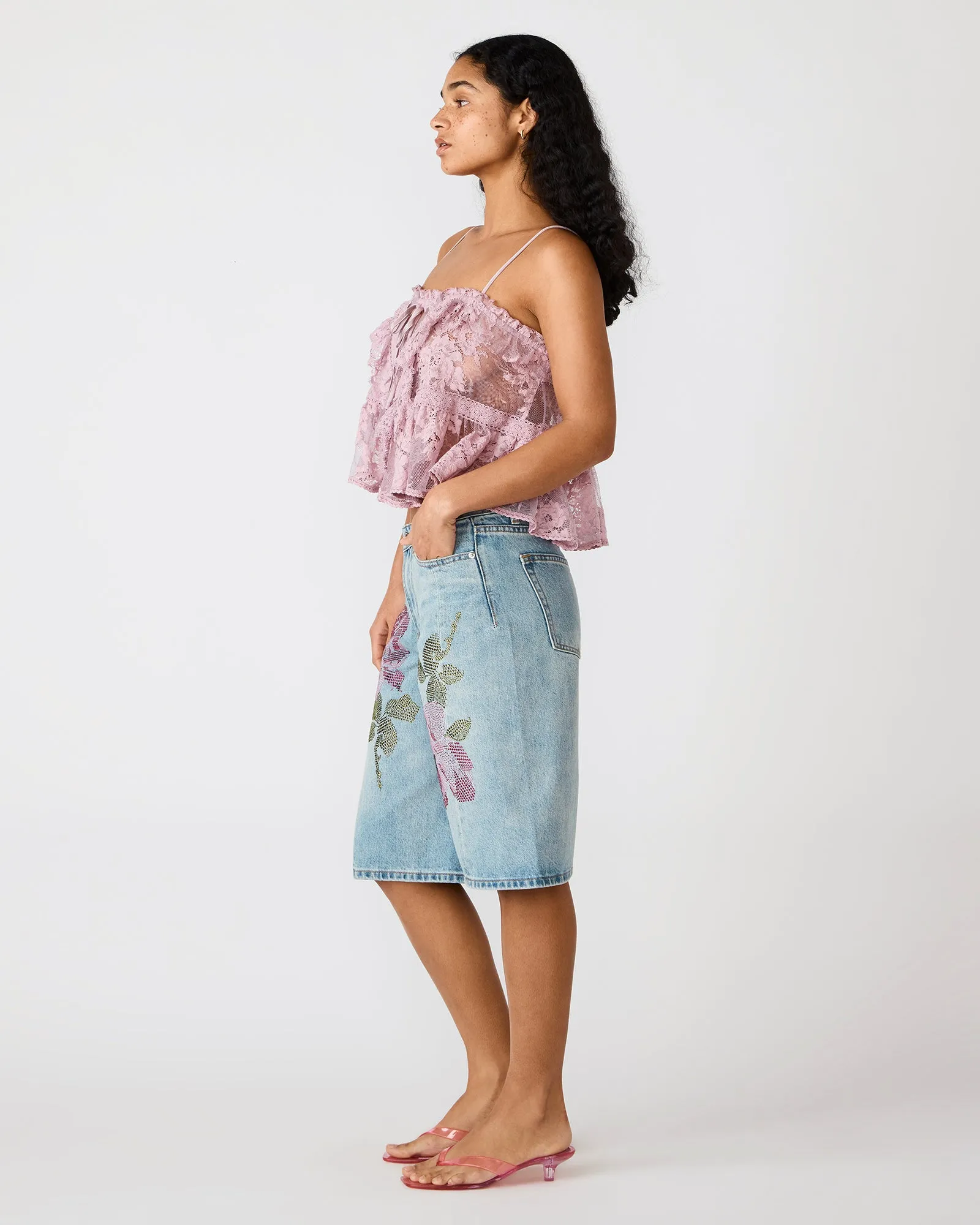 KESHA SHORT SEABREEZE BLUE sold by Steve Madden product image thumbnail 2