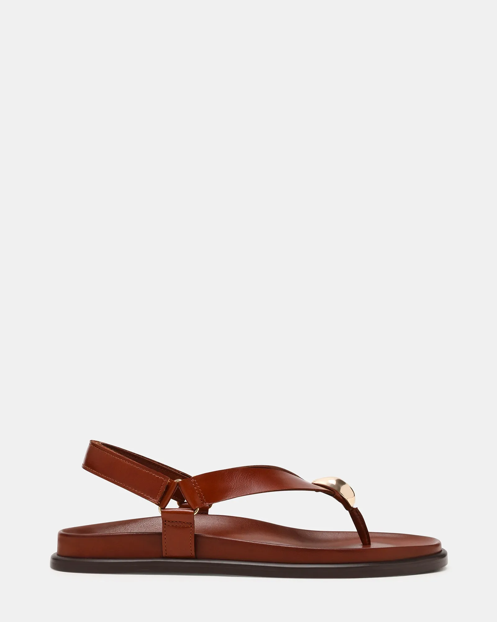 ELVIA BROWN LEATHER sold by Steve Madden