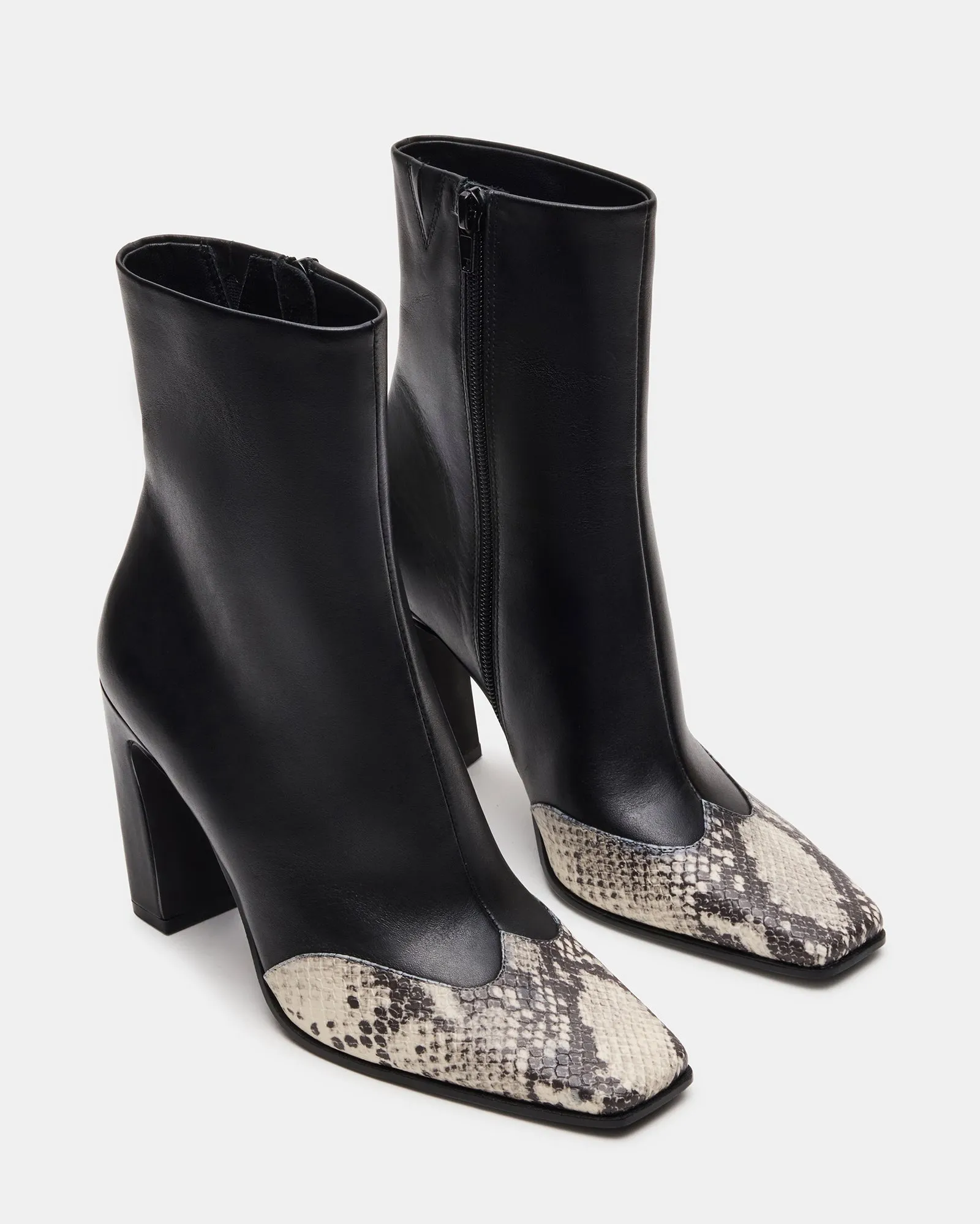 LYLE BLACK LEATHER WITH SNAKE - SM REBOOTED sold by Steve Madden product image thumbnail 3