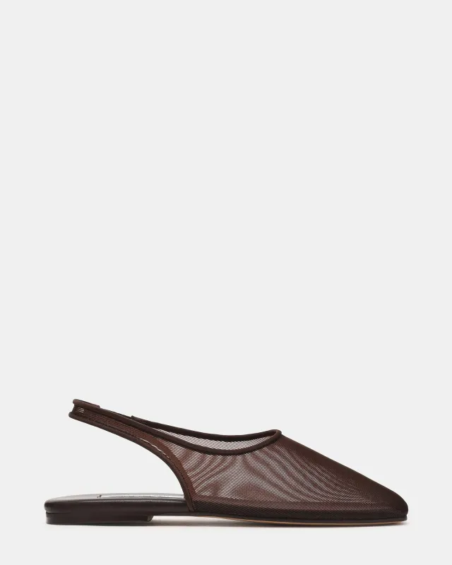 PRIVY BROWN MESH made by Steve Madden